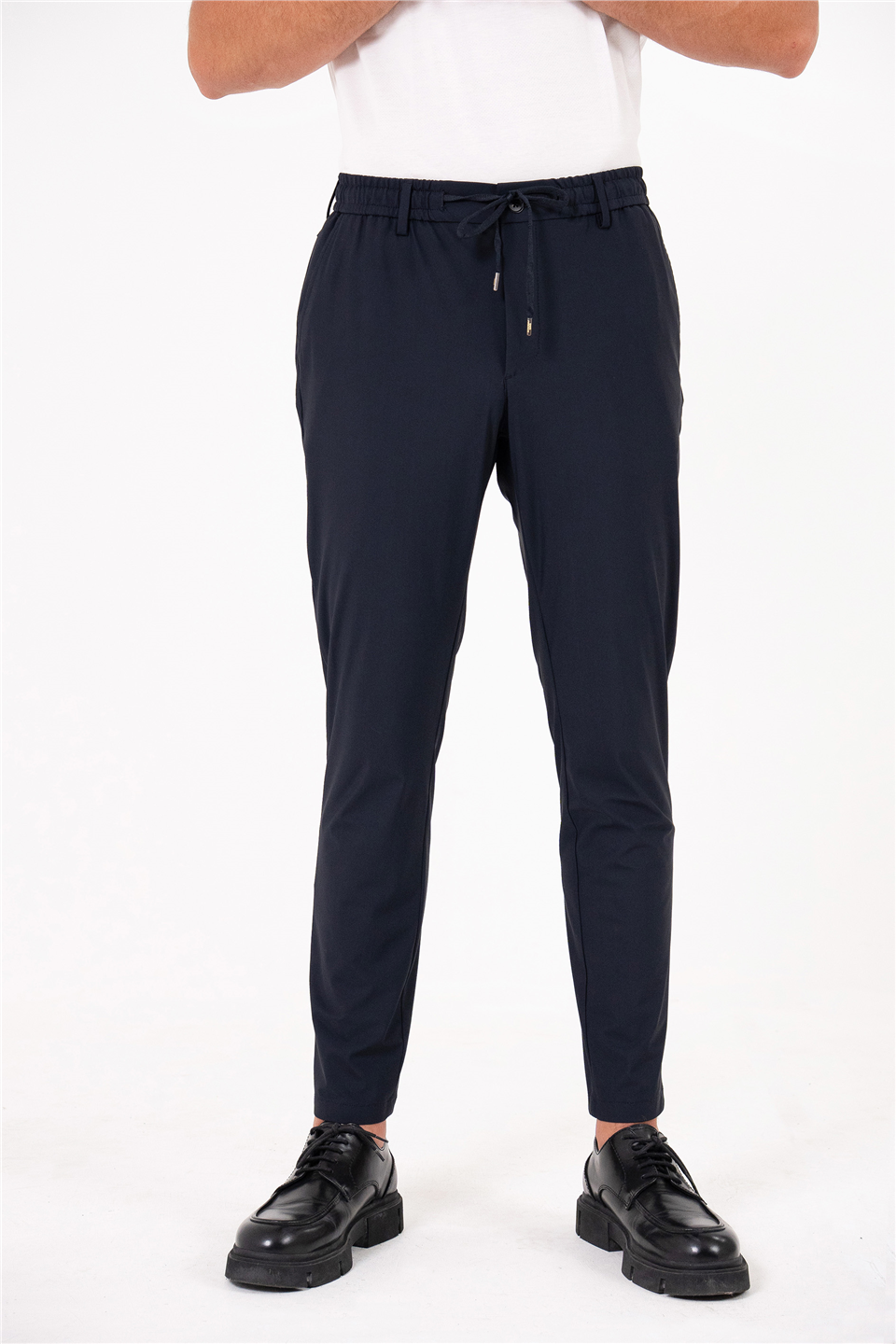 Beli Lastikli Arka Cebi Gizli Fermuarlı Jogger Erkek Pantolon