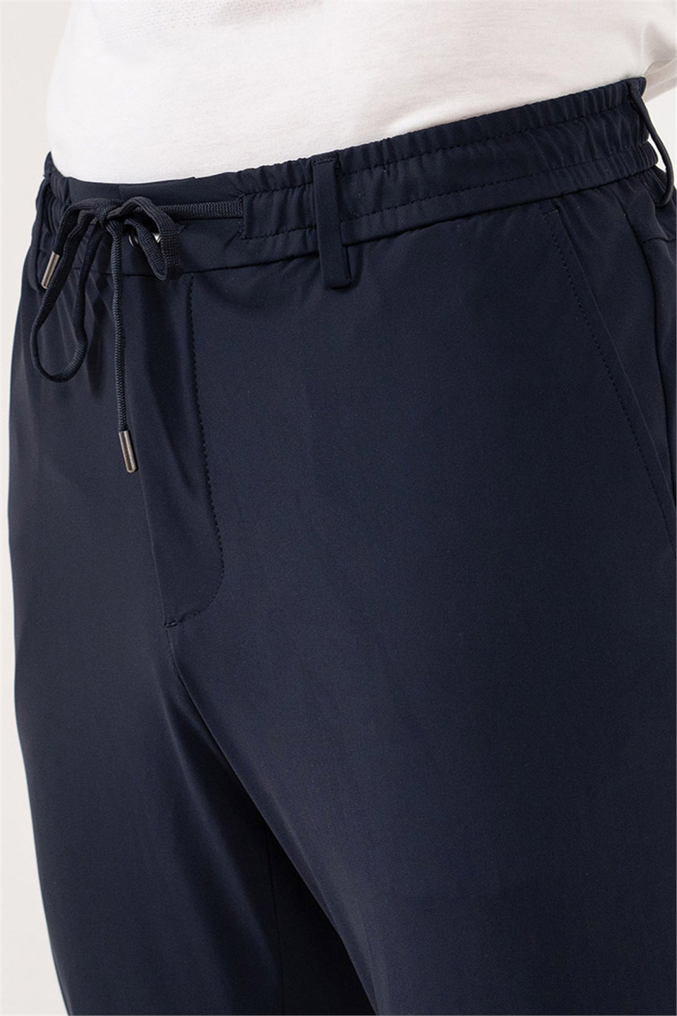 Beli Lastikli Arka Cebi Gizli Fermuarlı Jogger Erkek Pantolon