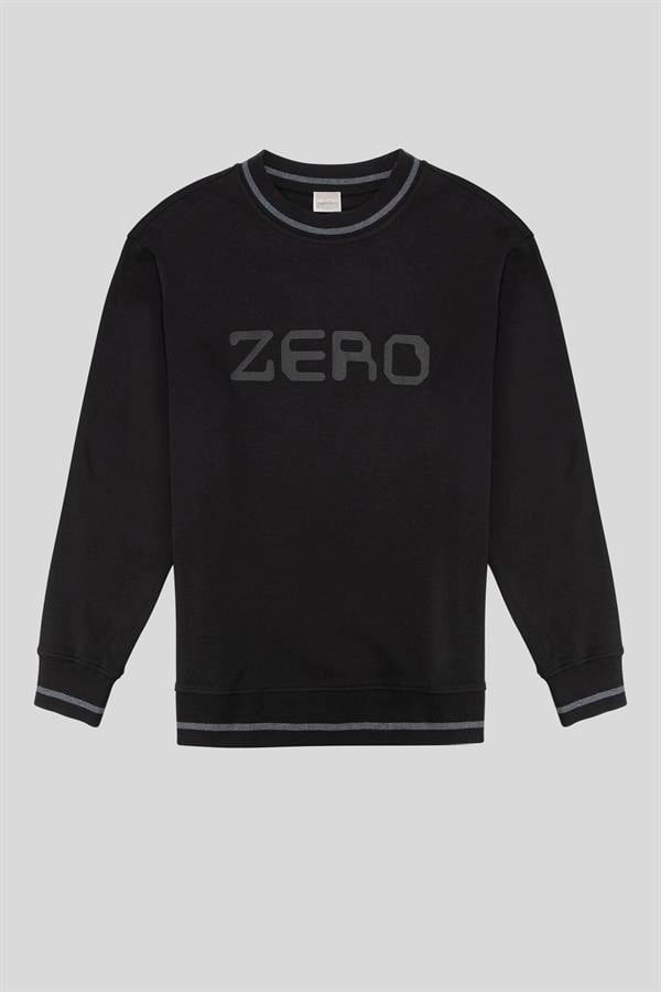 GMG Firenze-Bisiklet Yaka Baskı Detaylı Regular Fit Erkek Sweatshirt-SWEATSHIRT-16-milagron.live