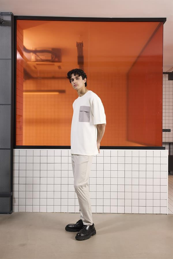 Bisiklet Yaka Modal Erkek T-Shirt