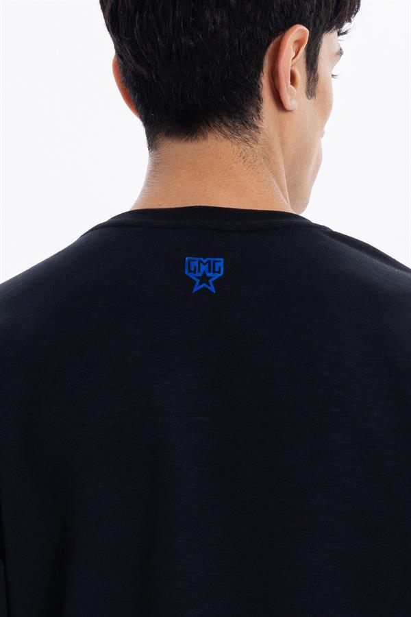 GMG Firenze-Bisiklet Yaka önü Gmg Baskılı Erkek Sweatshirt-SWEATSHIRT-3-milagron.live