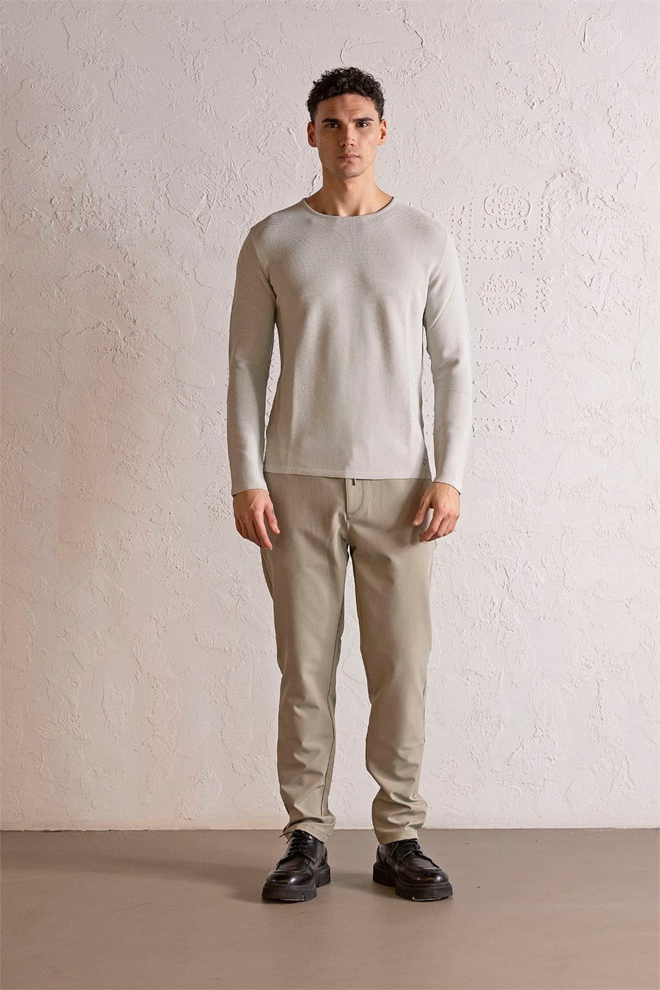 GMG Firenze-Bisiklet Yaka Slim Fit Erkek Kazak-Winter'26-1-milagron.live