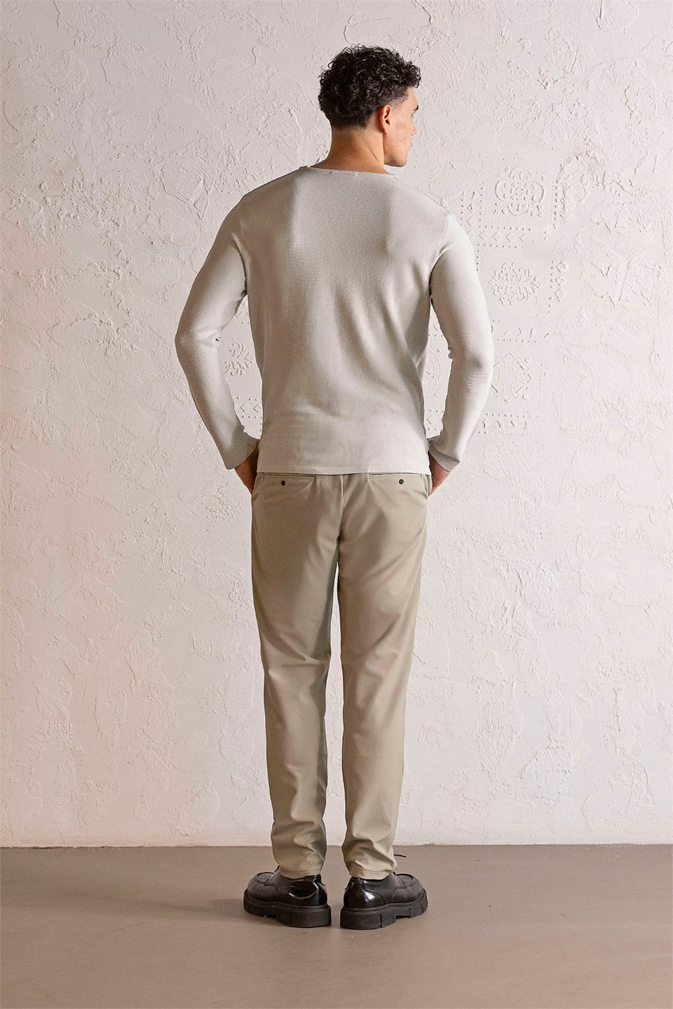 GMG Firenze-Bisiklet Yaka Slim Fit Erkek Kazak-Winter'26-3-milagron.live