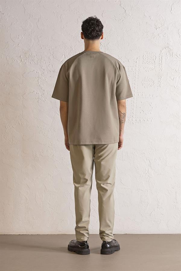 GMG Firenze-I Am Another Baskılı Oversize Erkek T Shirt-KISA KOL-3-milagron.live