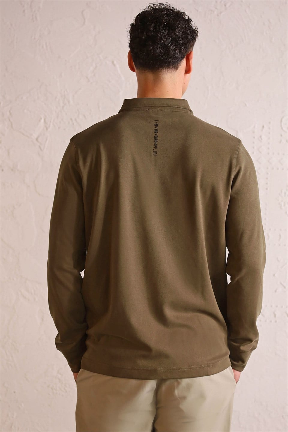 GMG Firenze-Polo Yaka Dikiş Detaylı Erkek Sweatshirt-Sweatshirts & Hoodies-5-milagron.live