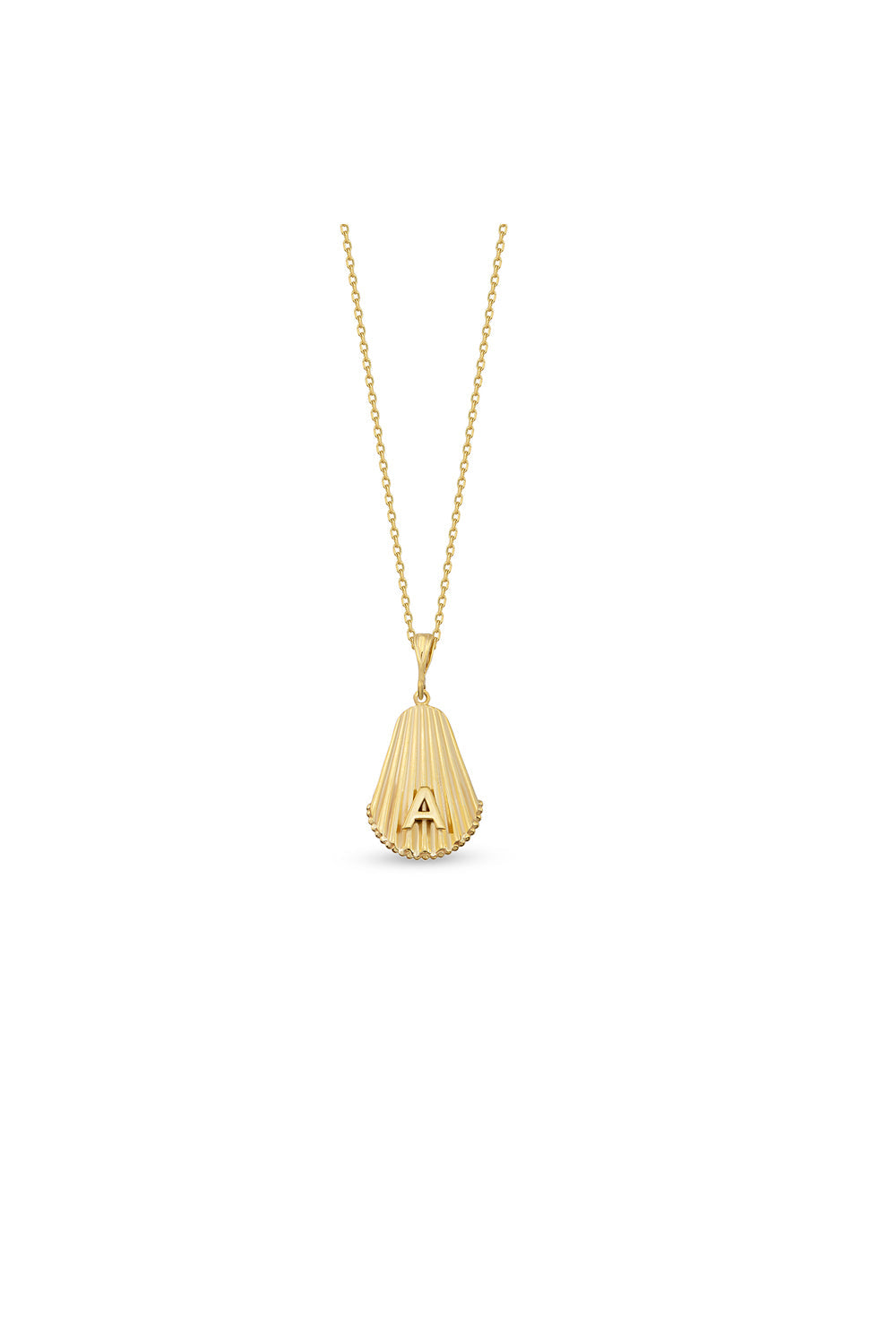Gal İstanbul-Gâl Initial Necklace Gold-Kolye-1-milagron.live