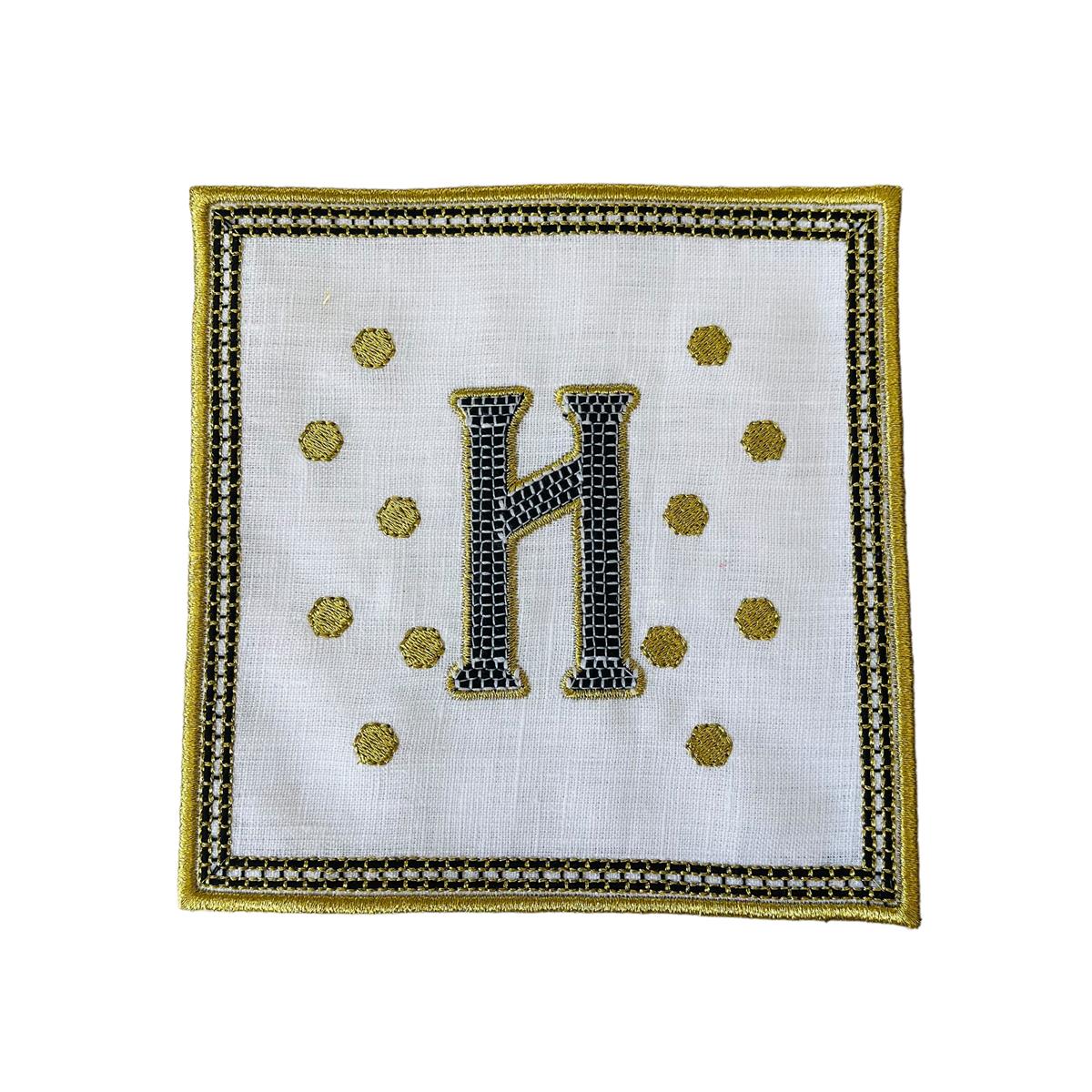 Tiled Margot H Harf Kokteyl Peçete ( 1 Adet )