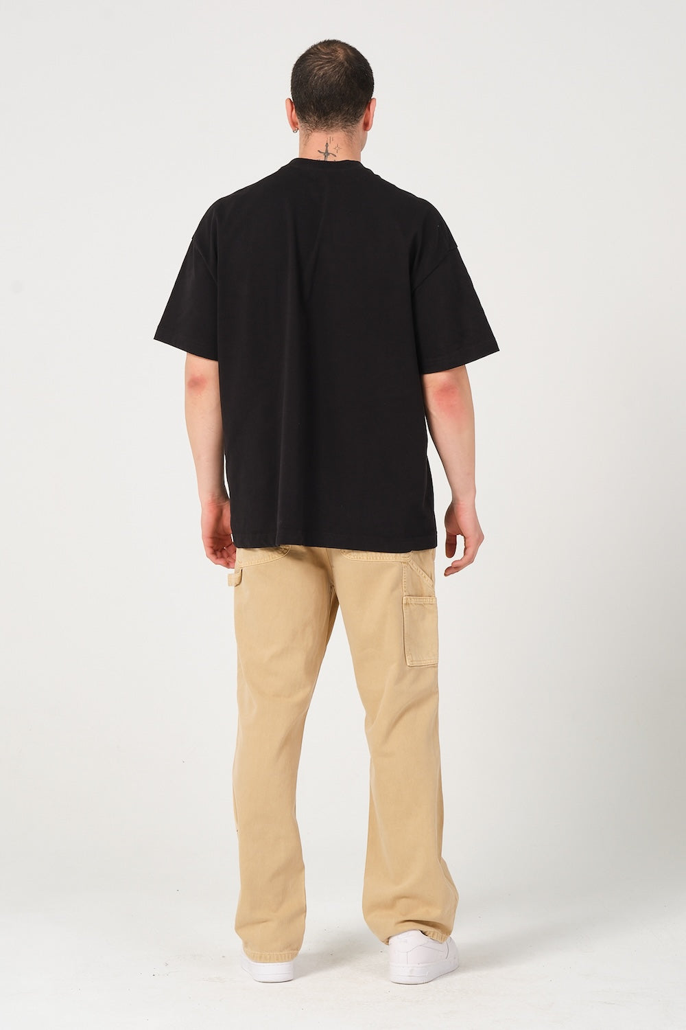 Gennaro-Carpenter Pants - Camel-Kot Pantolon-2-milagron.live