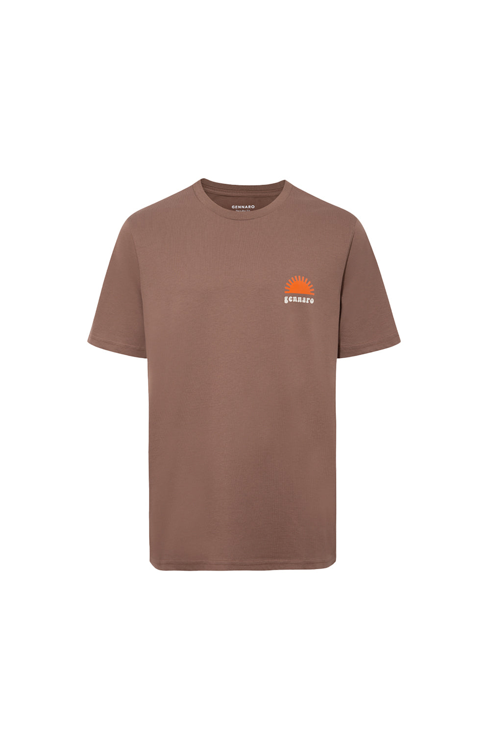 Gennaro-Endless Summer T-shirt - Kahve-T-Shirts-2-milagron.live