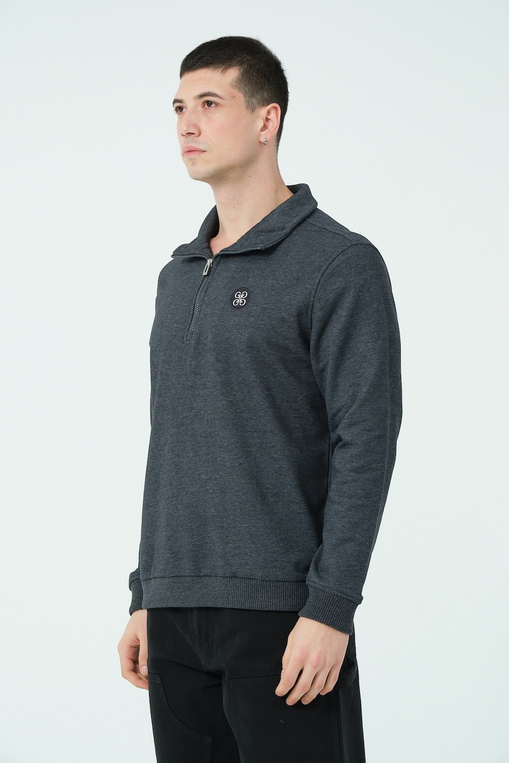 Gennaro-Half Zip Sweatshirt-Sweatshirts & Hoodies-3-milagron.live