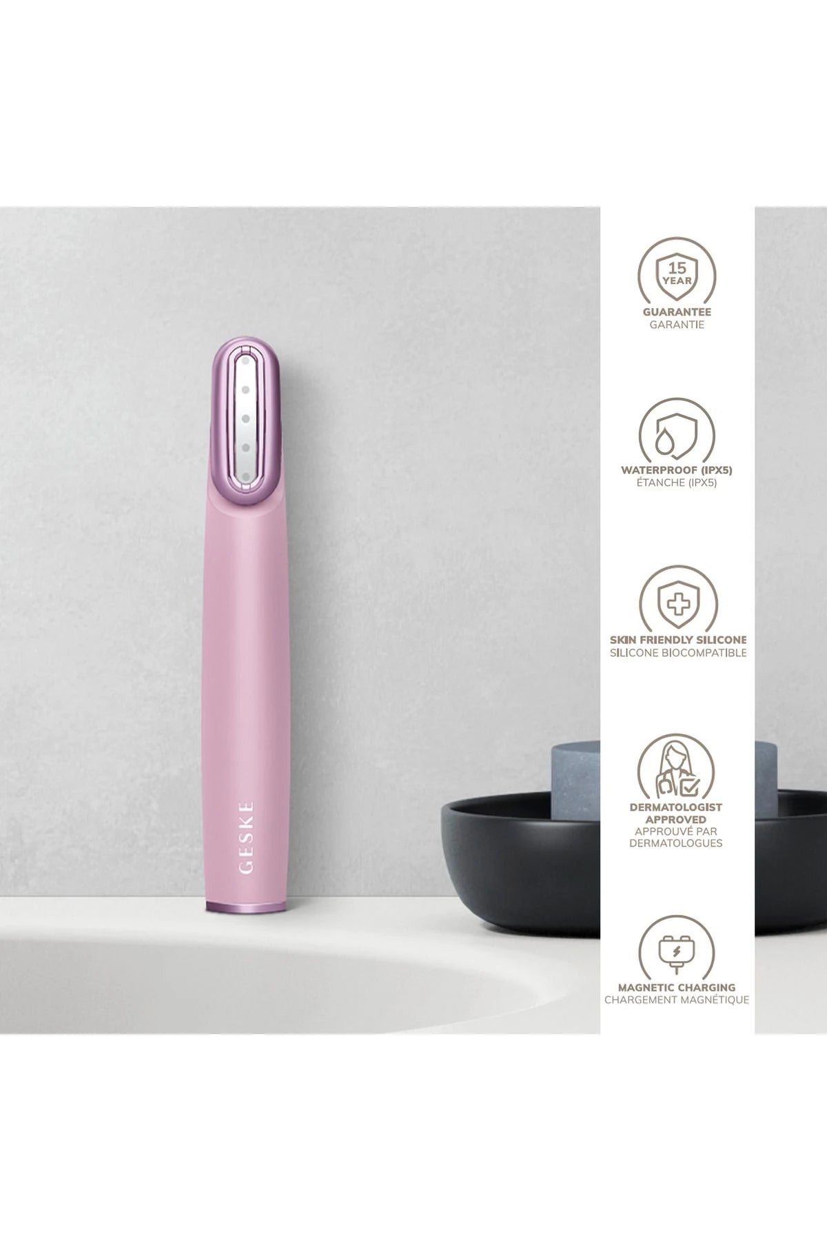 Geske-Döner Başlıklı Cilt Sıkılaştırıcı Değnek | Rotatable Head Skin Firming Wand-Cilt Bakım Aletleri-3-milagron.live