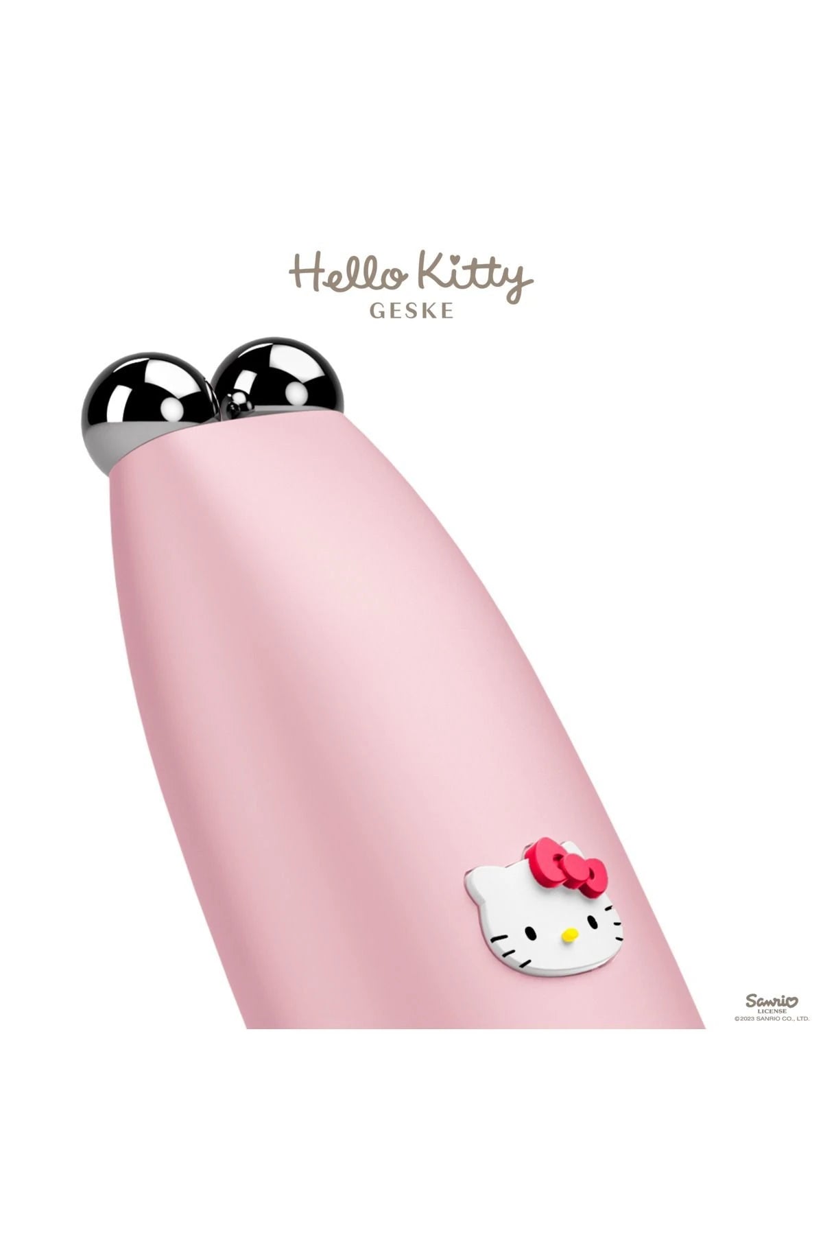 Geske-Hello Kitty Titreşimli Mikro Akım Yüz Sıkılaştırıcı Akıllı Kalem | Microcurrent Face Lift Pen-Cilt Bakım Aletleri-11-milagron.live