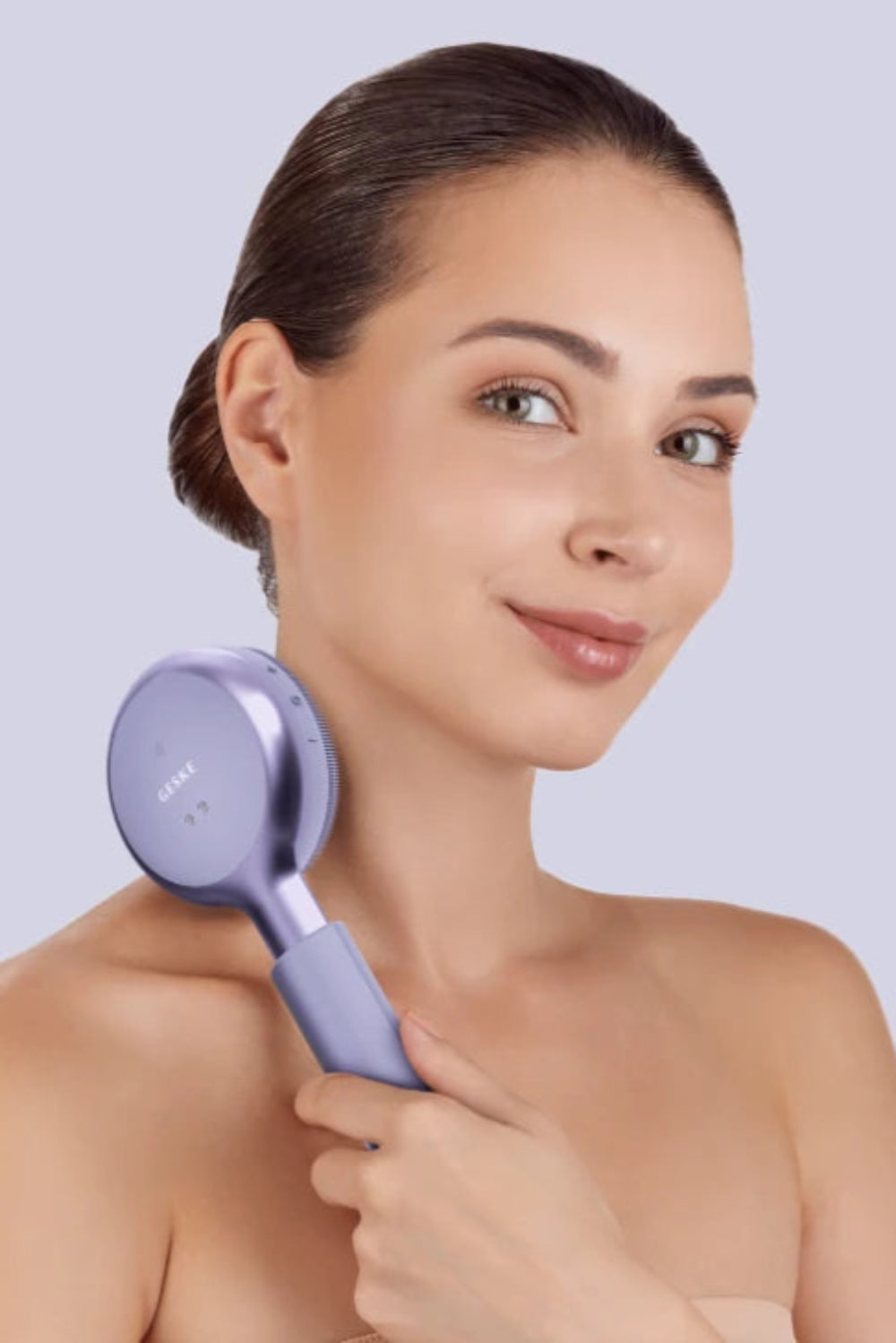 Geske-Led Terapili Vücut Temizleme Ve Cilt Bakım Cihazı | Sonic Led Full Body Brush & Intensive Exfoliator-Cilt Bakım Aletleri-10-milagron.live