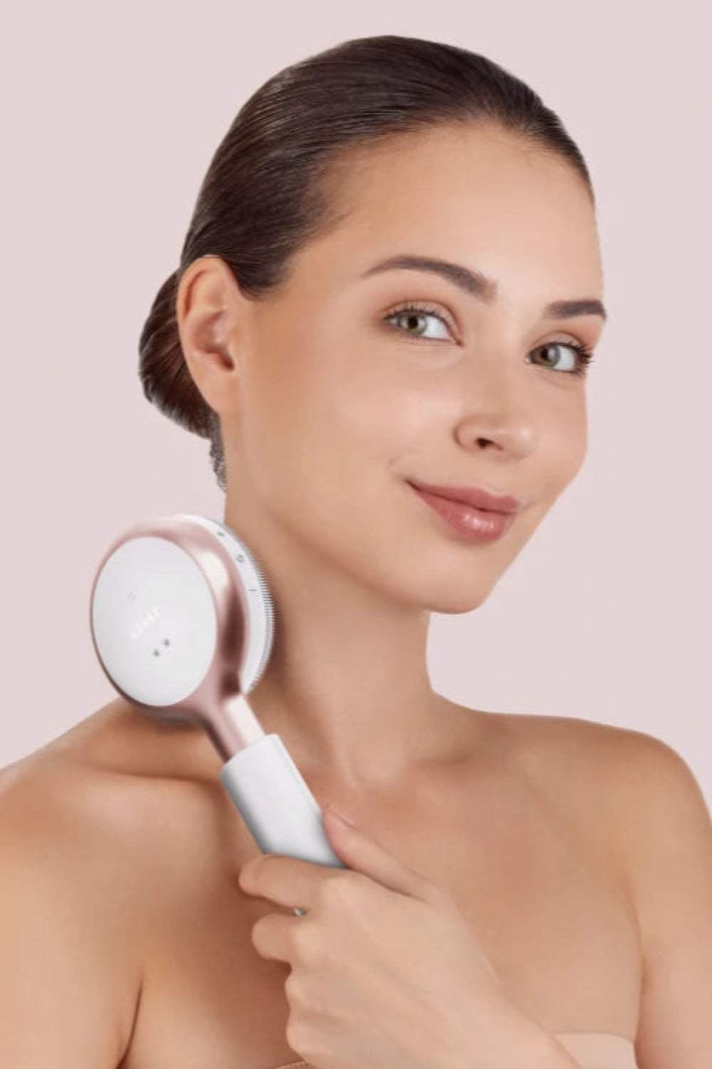 Geske-Led Terapili Vücut Temizleme Ve Cilt Bakım Cihazı | Sonic Led Full Body Brush & Intensive Exfoliator-Cilt Bakım Aletleri-14-milagron.live