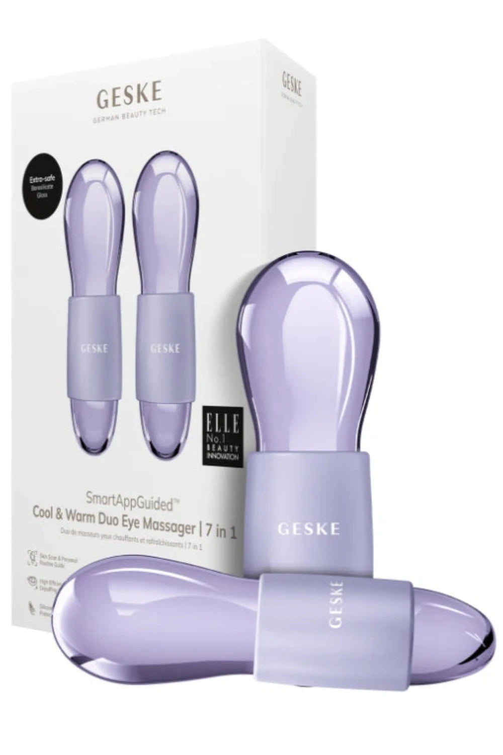 Geske-Sıcak Ve Soğuk Göz Ve Yüz Masaj Aleti | Cool & Warm Duo Eye Massager-Cilt Bakım Aletleri-5-milagron.live