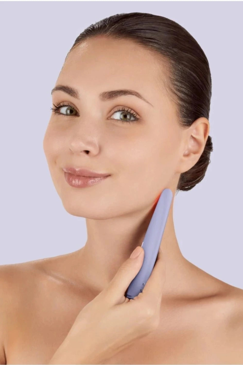 Geske-Titreşimli Kırmızı Led Terapili Sıkılaştırıcı Yüz Bakım Cihazı | Skin Firming Wand-Cilt Bakım Aletleri-25-milagron.live