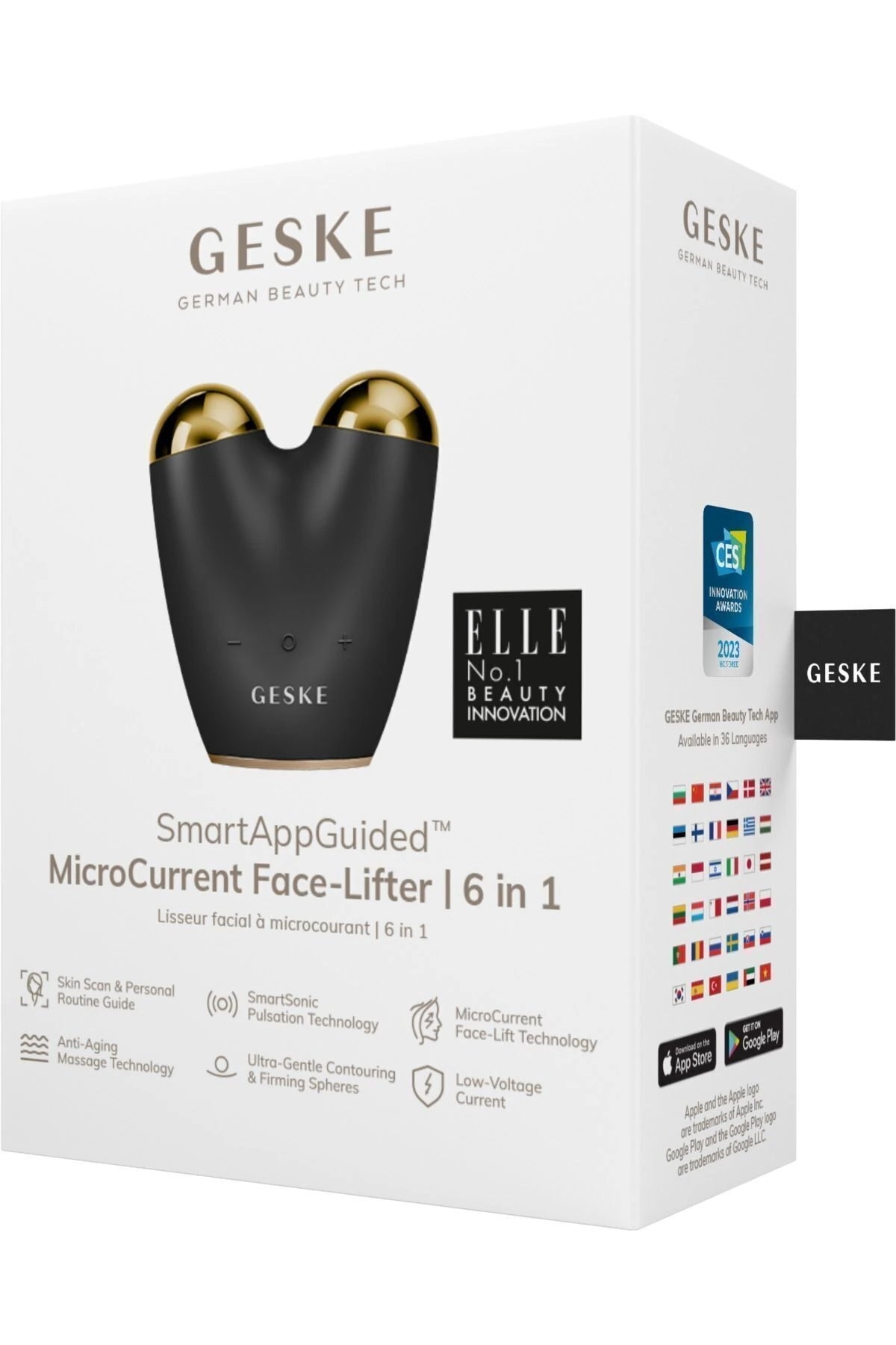 Geske-Titreşimli Mikro Akım, Yaşlanma Karşıtı Yüz Ve Vücut Sıkılaştırma Cihazı | Micro Current Face Lifter-Cilt Bakım Aletleri-33-milagron.live