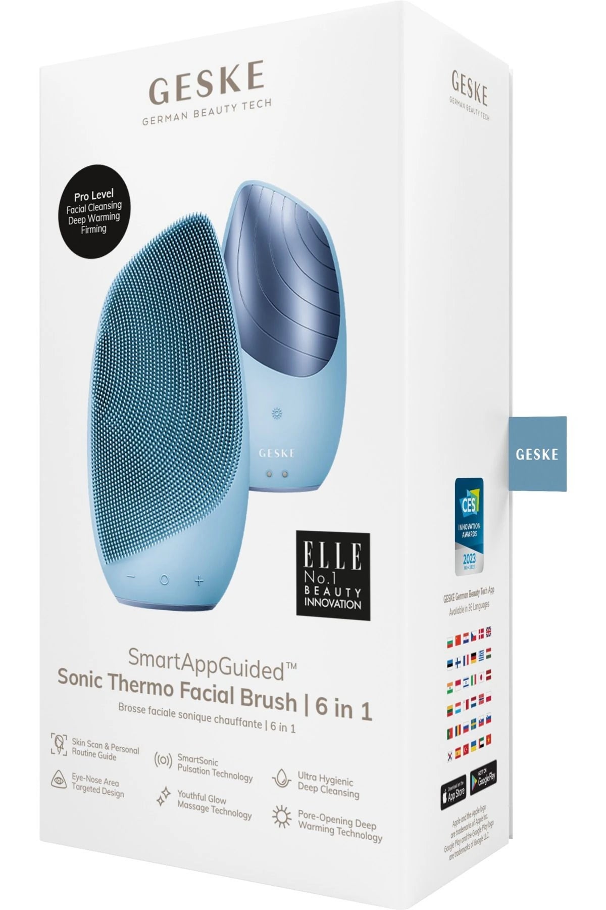Geske-Titreşimli Yüz Temizleme Ve Isılı Masaj Cihazı | Sonic Thermo Facial Brush-Cilt Bakım Aletleri-28-milagron.live