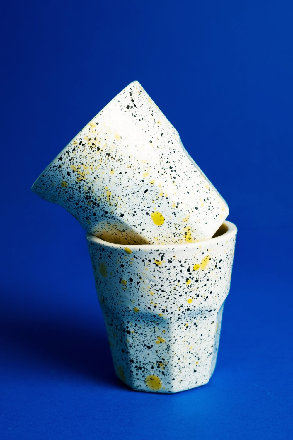 Alex Espresso Bardak 2’li Set – Sarı - 0