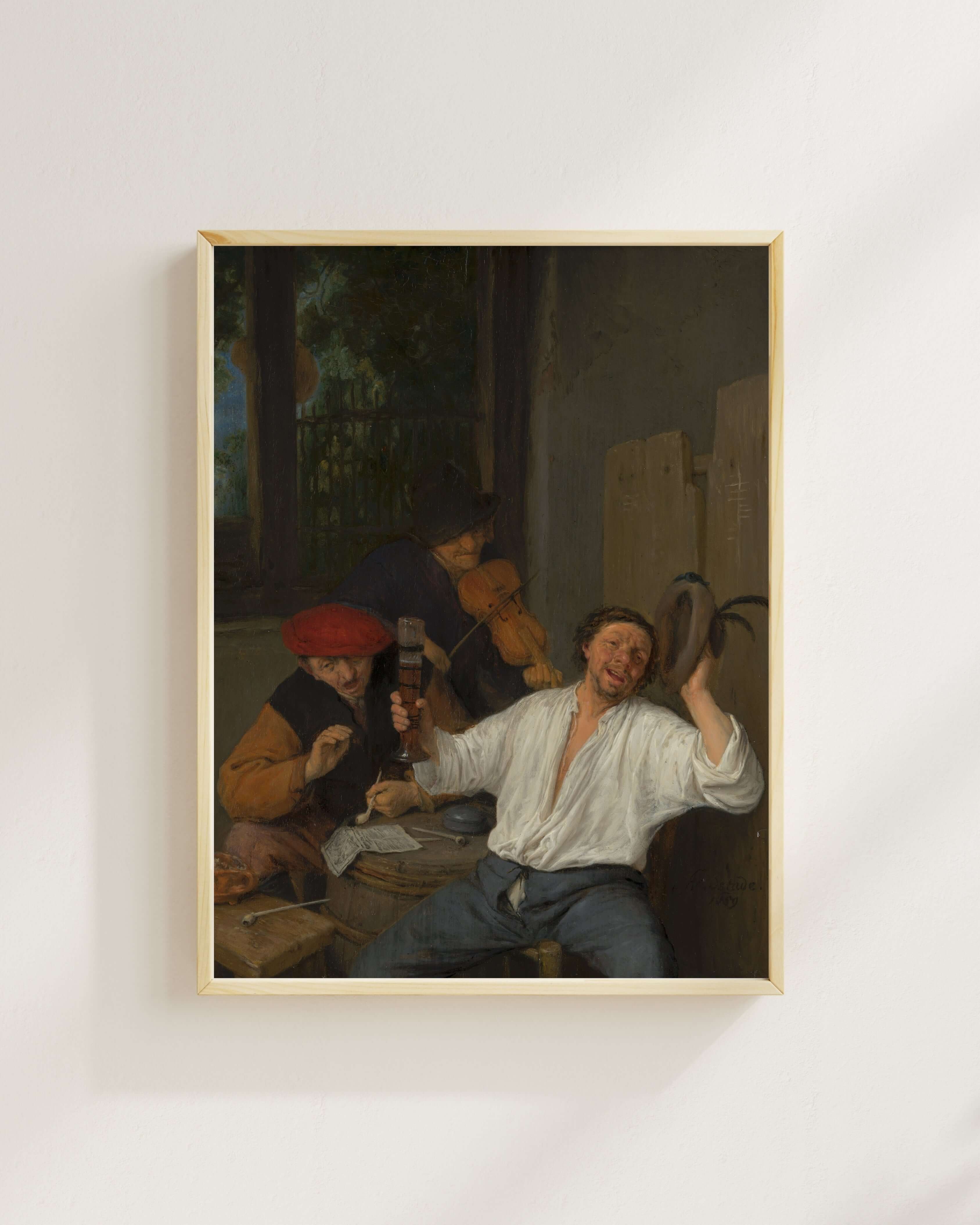 Adriaen Van Ostade - Neşeli İÇkiciler