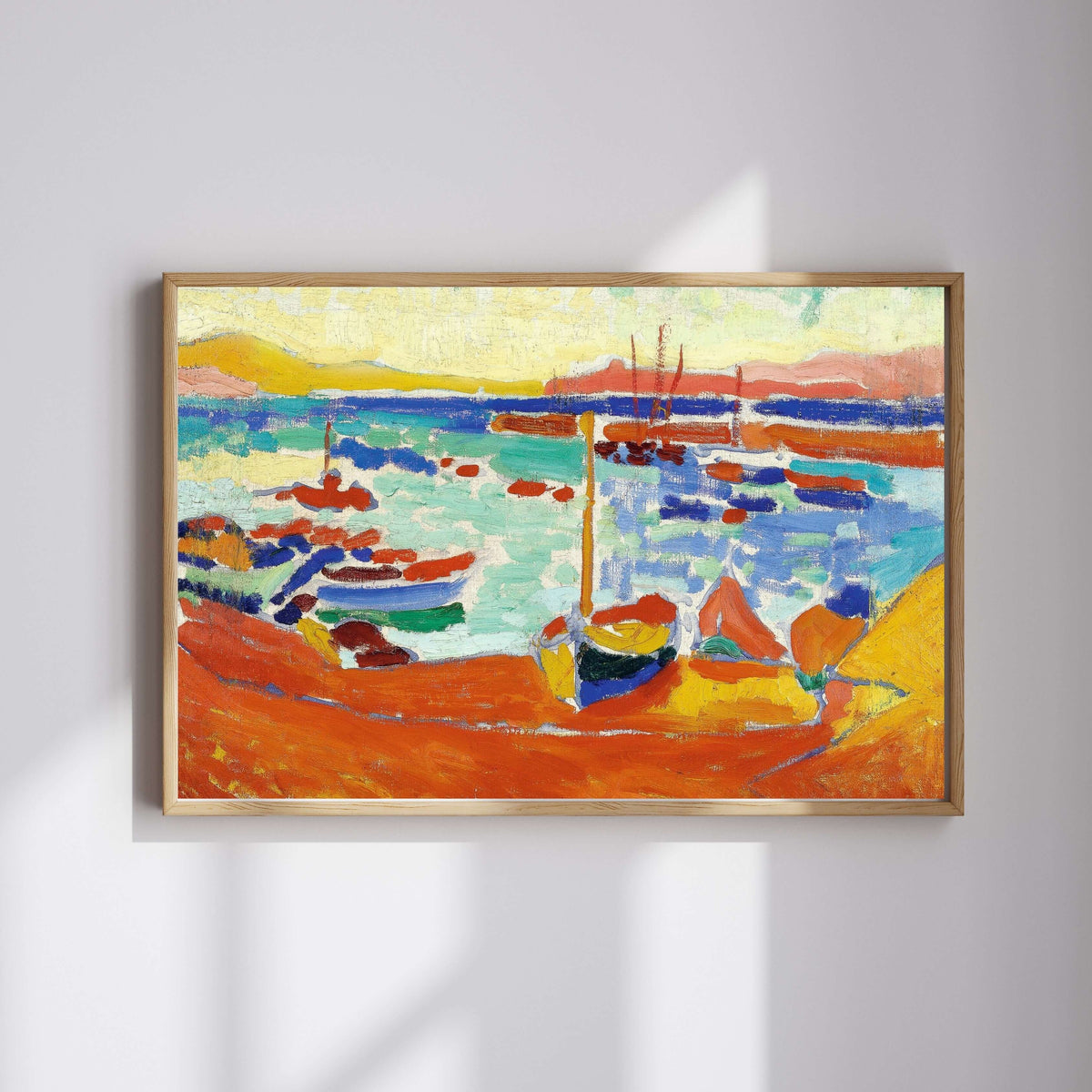 André Derain - Collioure'Da Tekneler