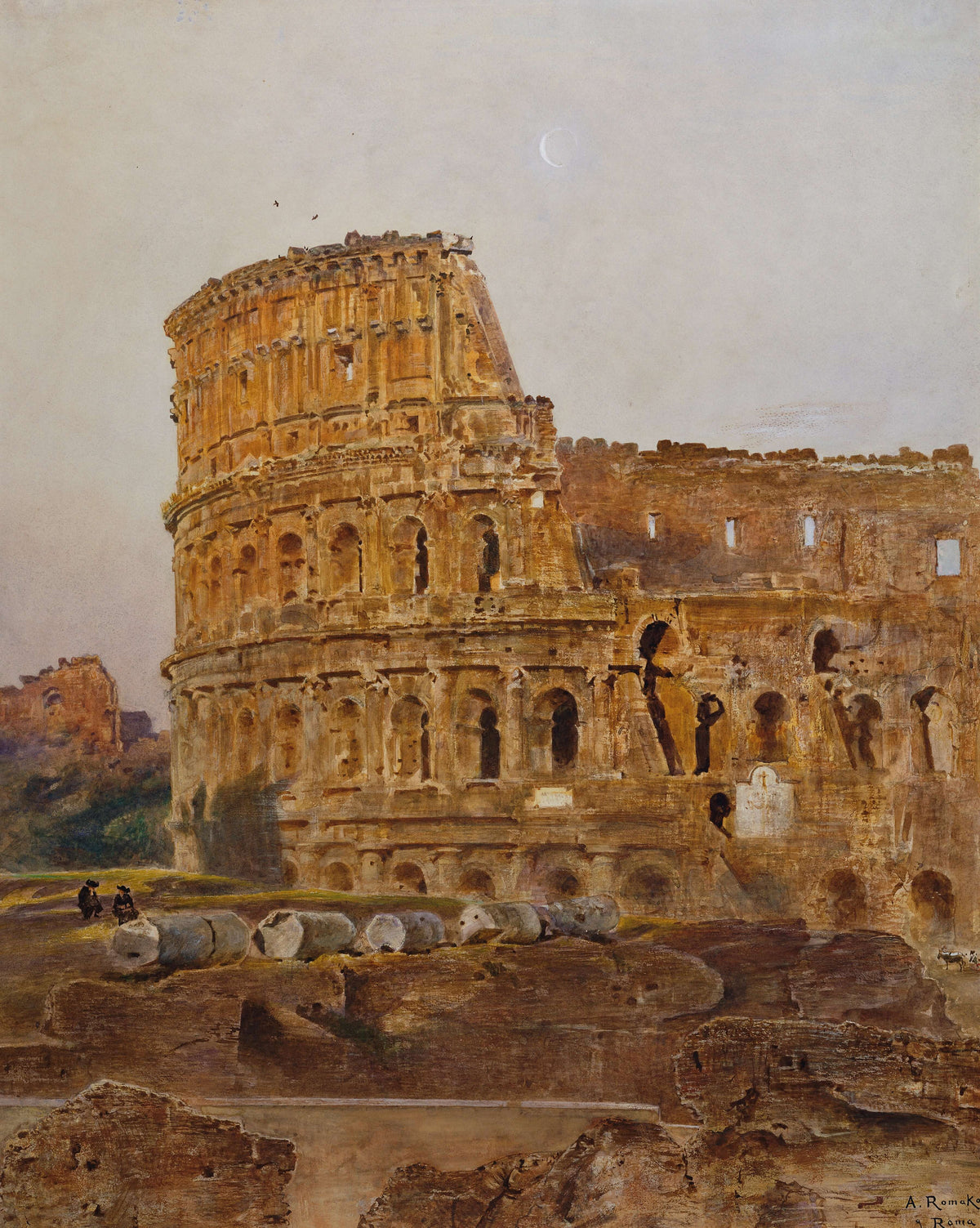 Anton Romako - Roma’Da Kolezyum
