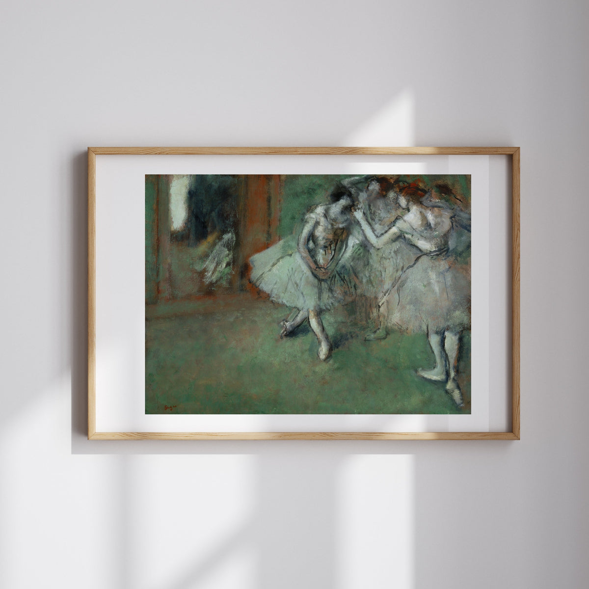 Edgar Degas - Bir Grup Dansçı