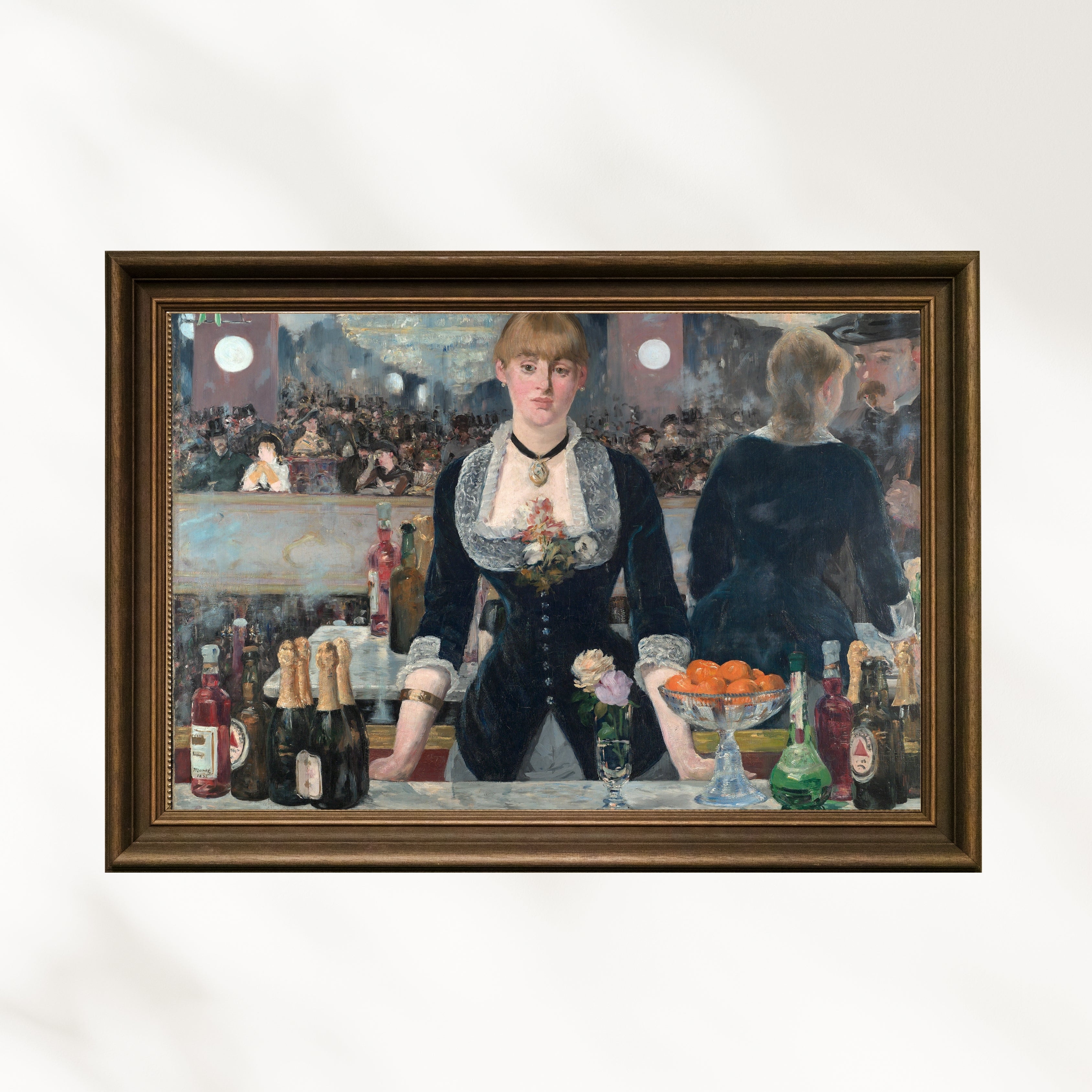 Édouard Manet - Folies-Bergère'De Bir Bar