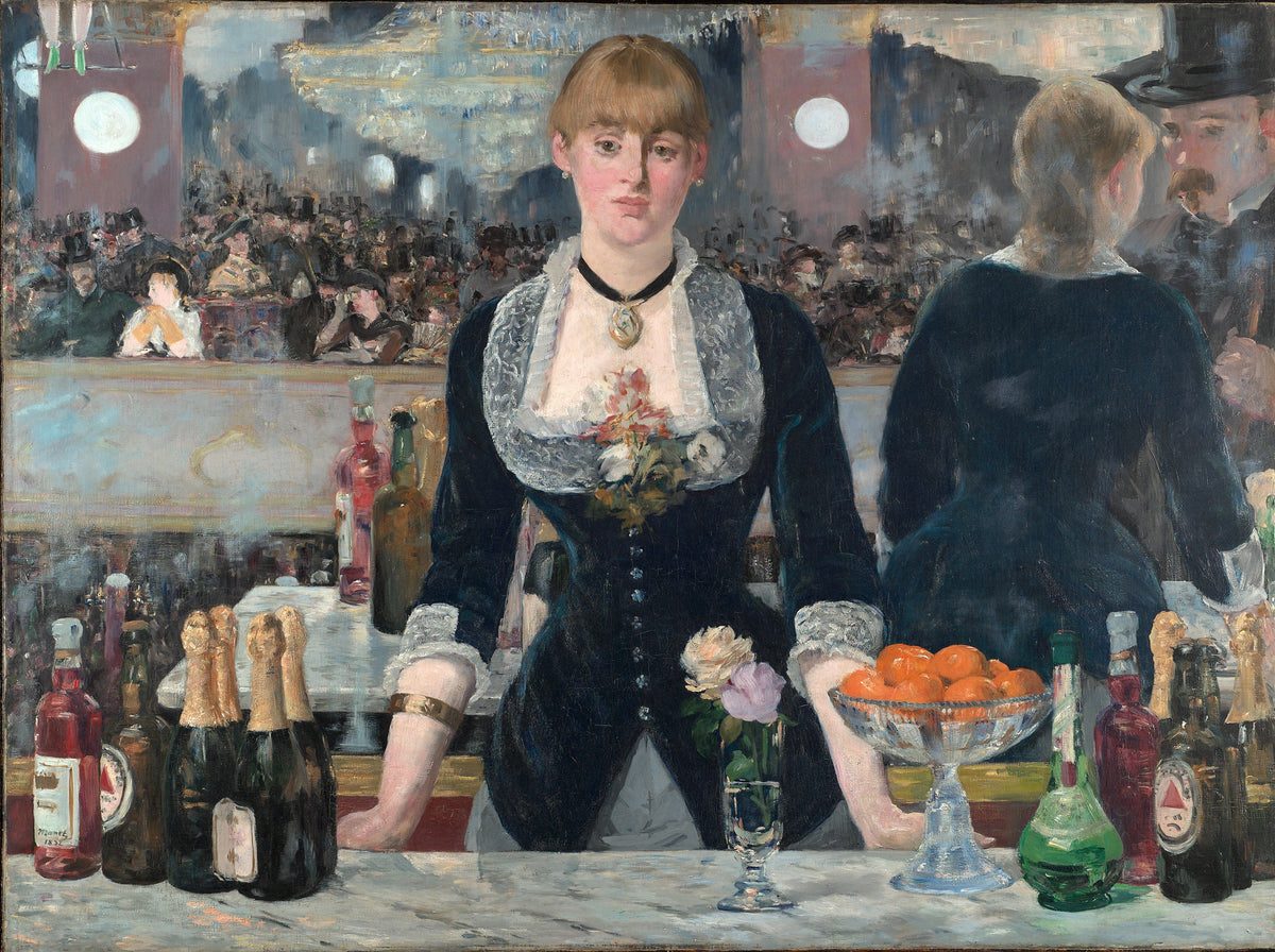Édouard Manet - Folies-Bergère'De Bir Bar