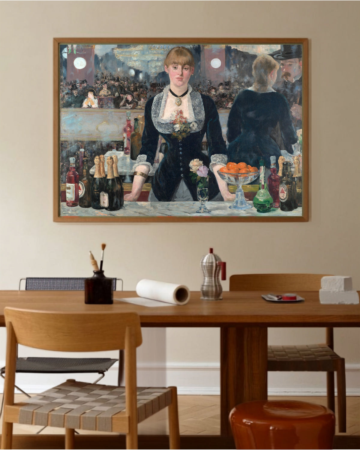 Édouard Manet - Folies-Bergère'De Bir Bar
