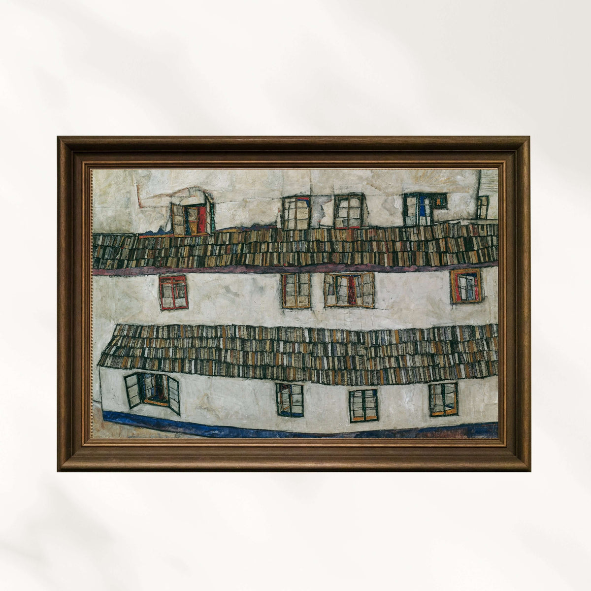 Egon Schiele - Ev Duvarı