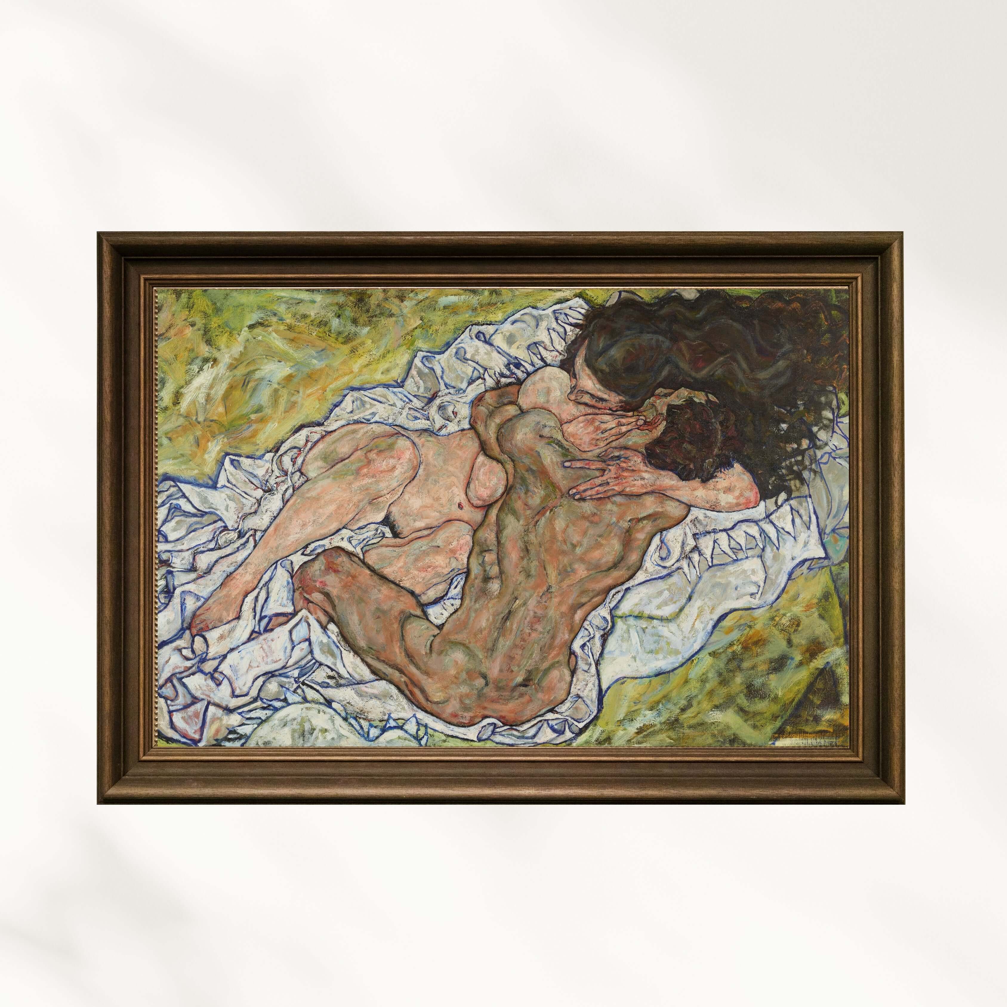 Egon Schiele - Sarılma
