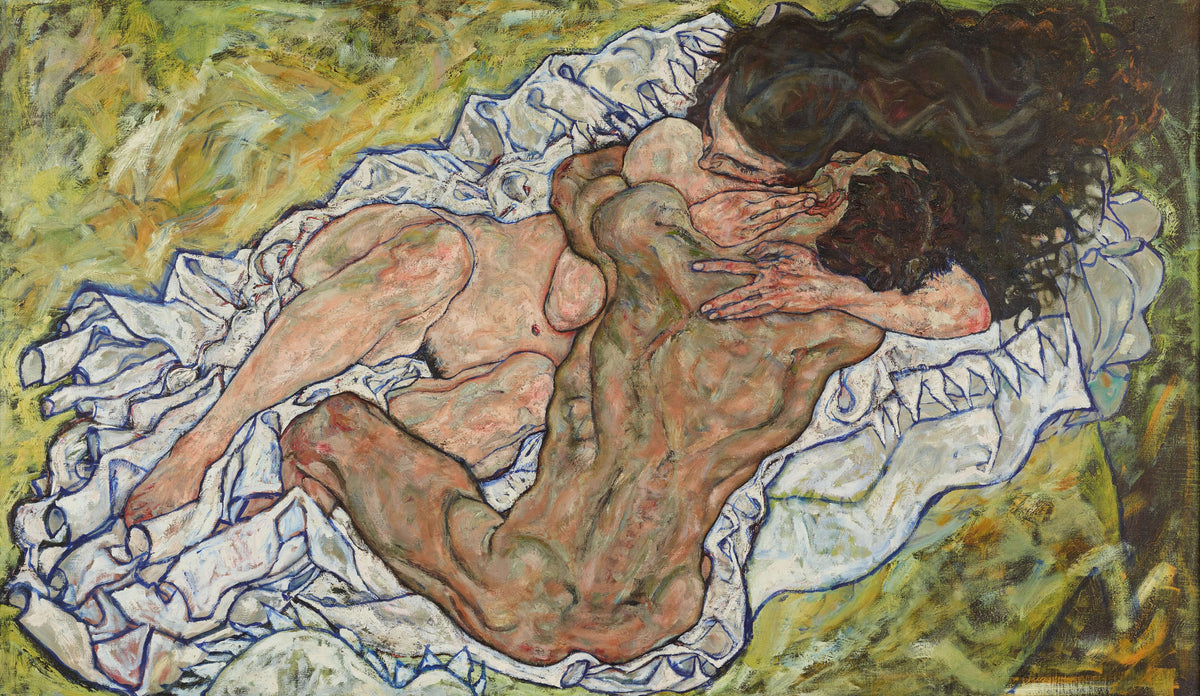 Egon Schiele - Sarılma
