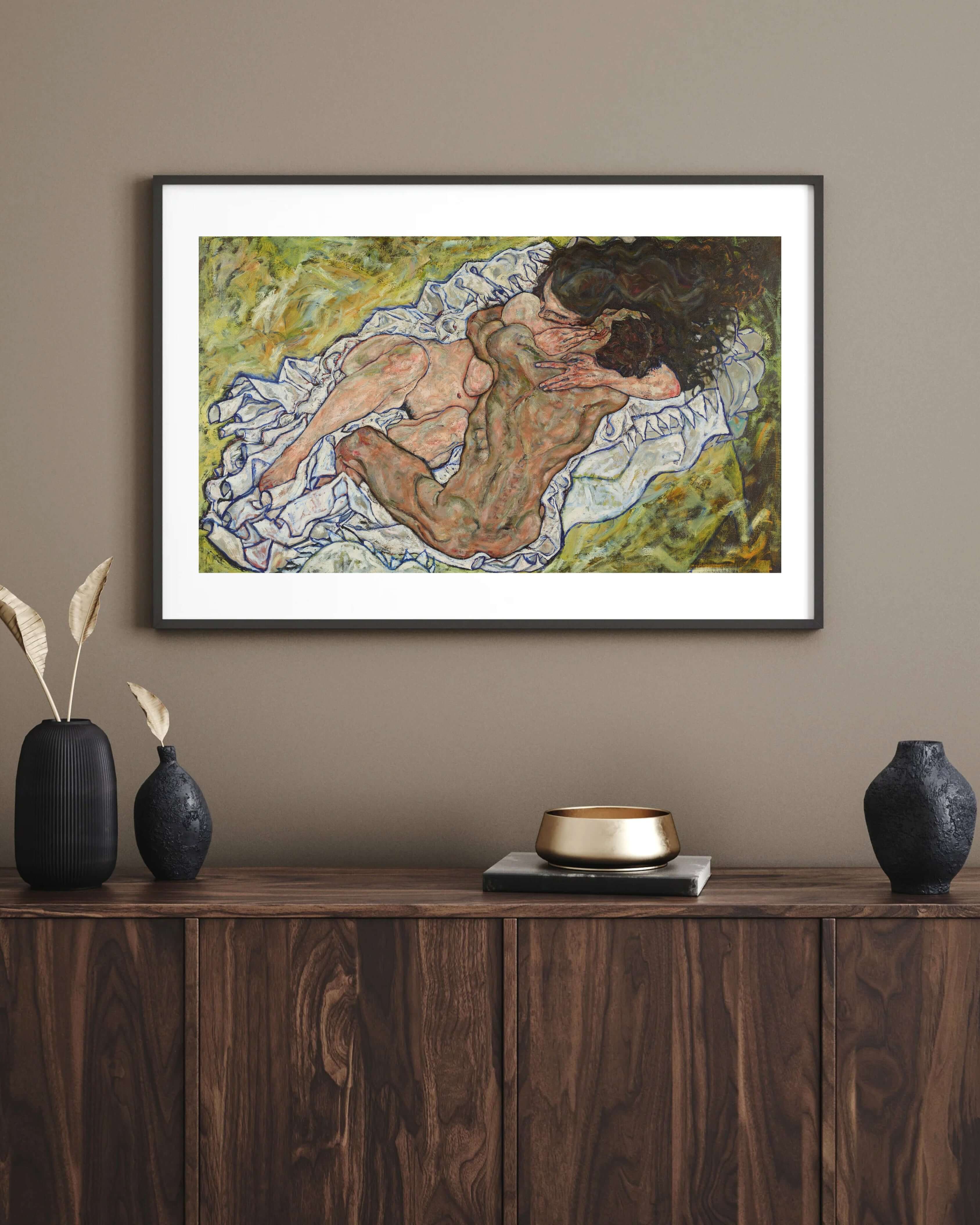 Egon Schiele - Sarılma
