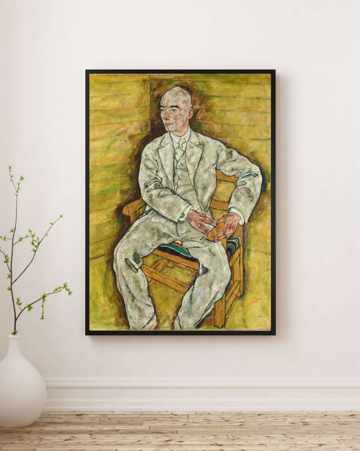Egon Schiele - Viktor Ritter Von Bauer’In Portresi