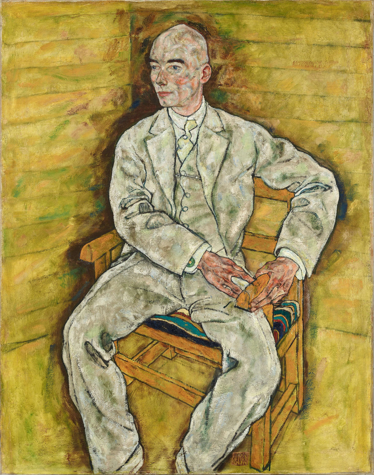 Egon Schiele - Viktor Ritter Von Bauer’In Portresi