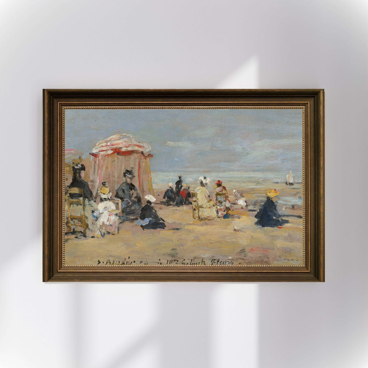 Eugène Boudin - Sahilde