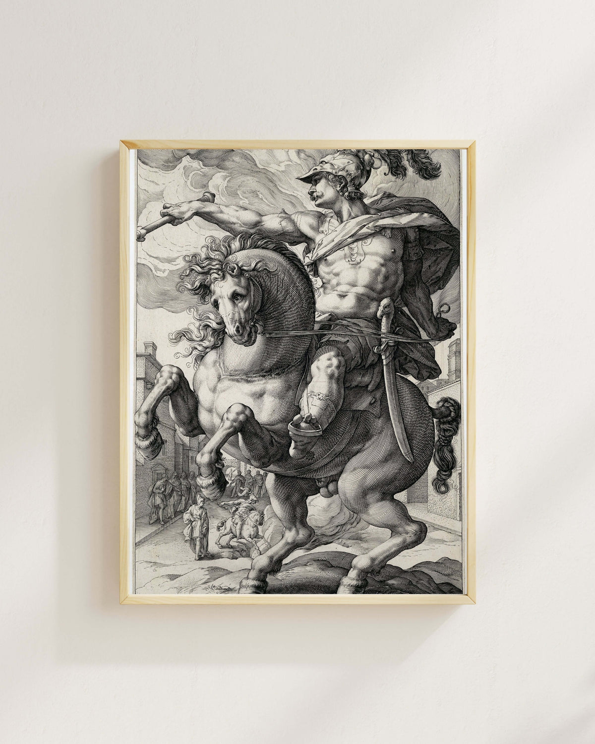Hendrick Goltzius - Marcus Curtius