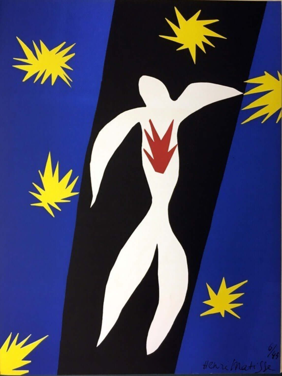Henri Matisse - İKarus’Un Düşüşü