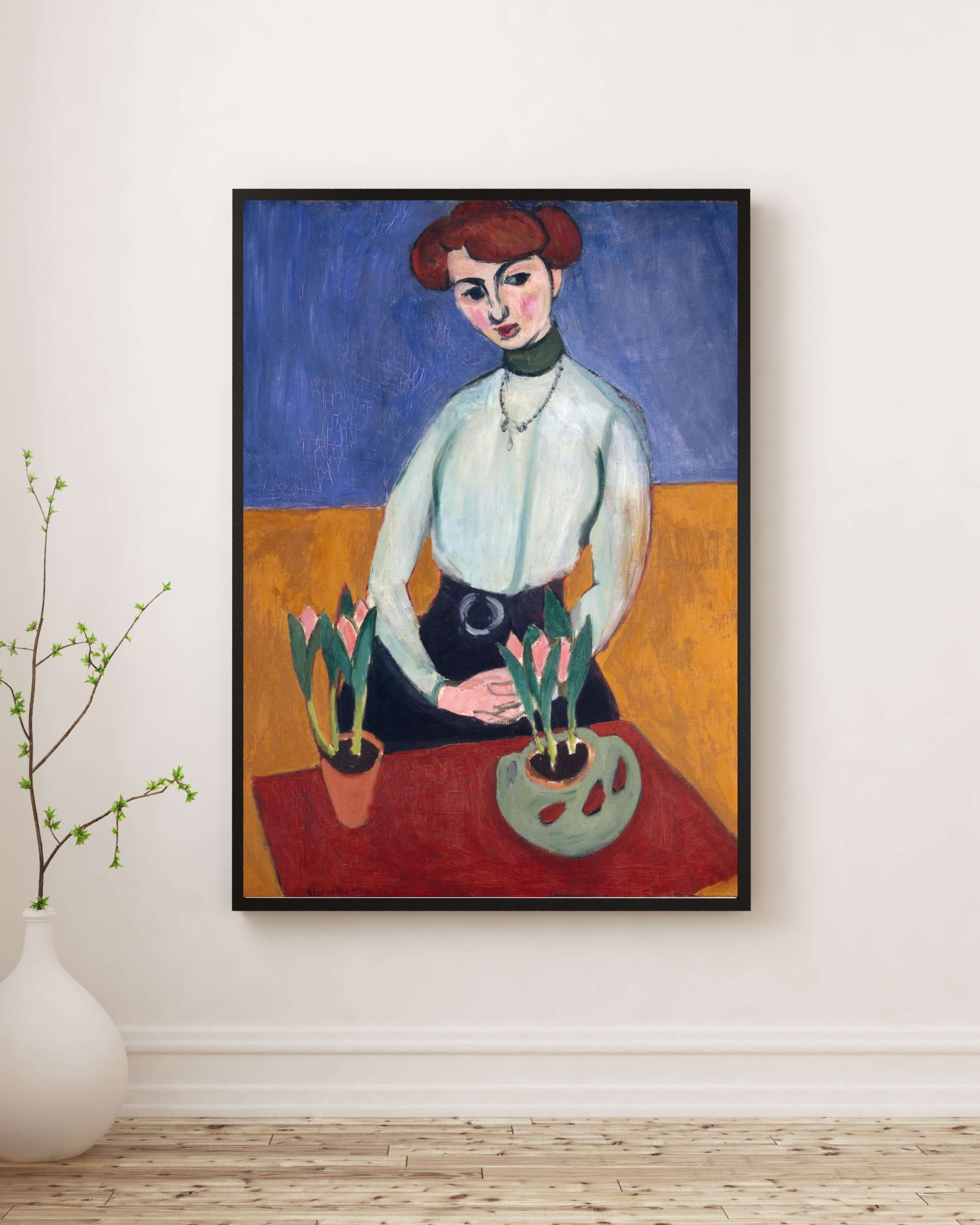 Henri Matisse - Laleli Kız