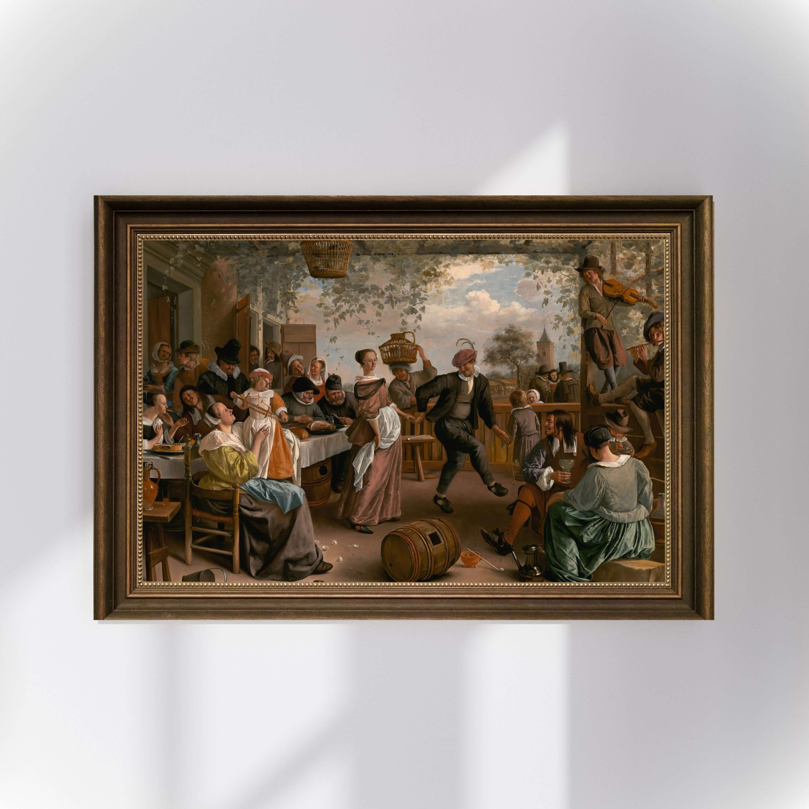 Jan Havicksz. Steen - Dans Eden Çift