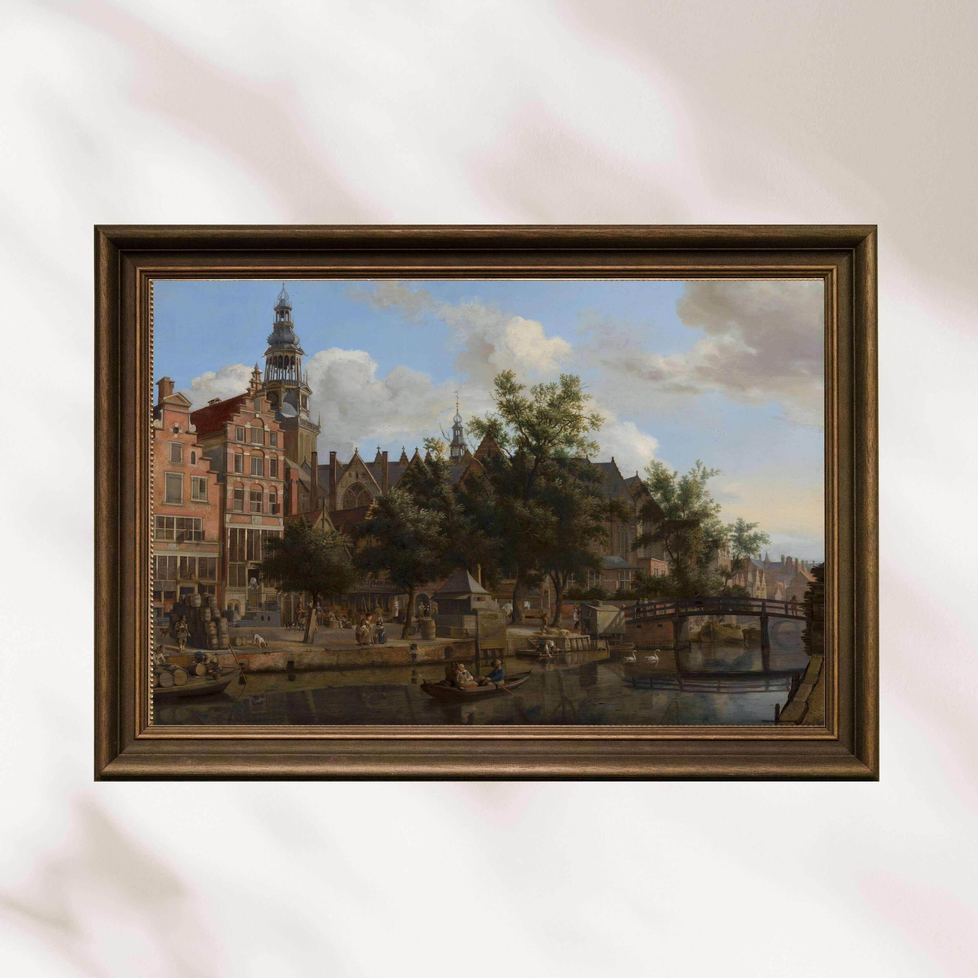 Jan Van Der Heyden - Amsterdam Manzarası
