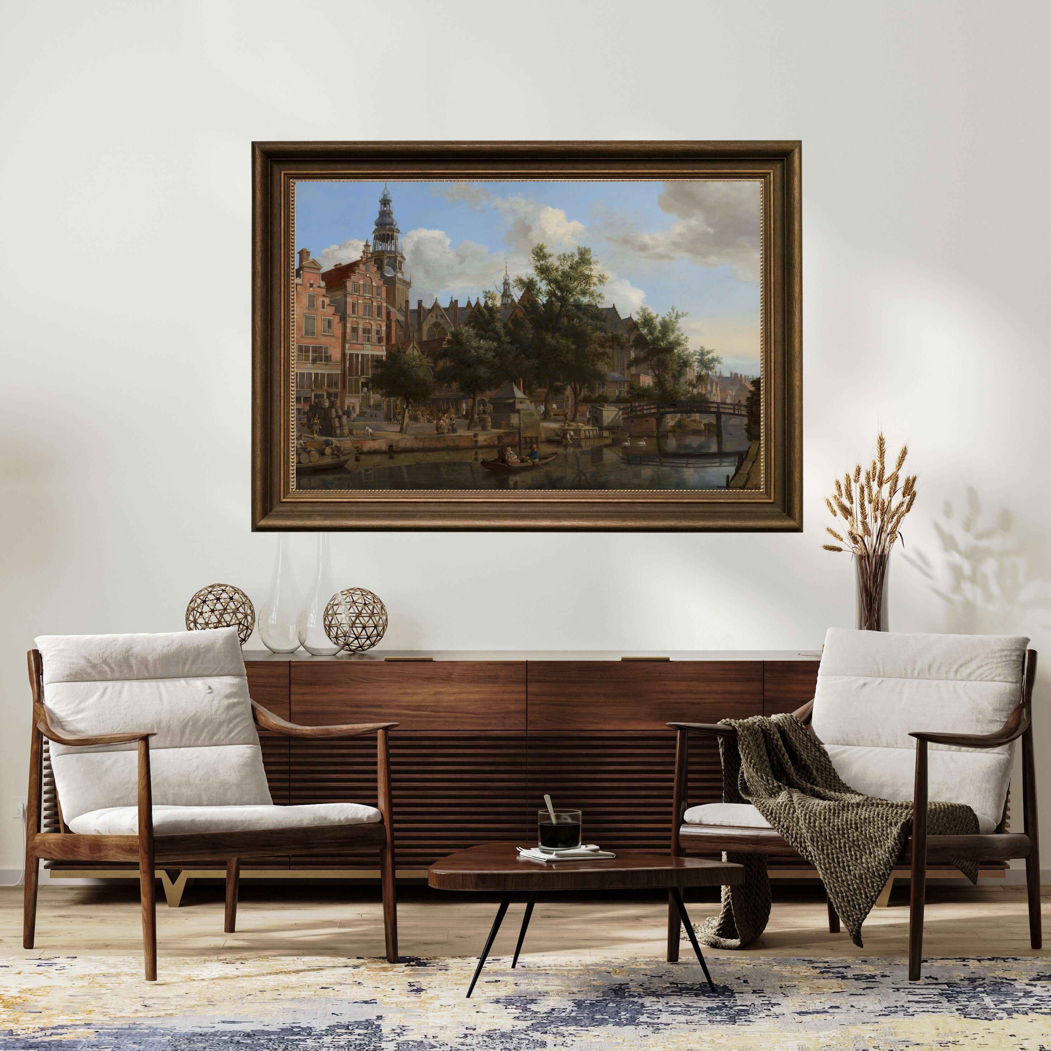 Jan Van Der Heyden - Amsterdam Manzarası