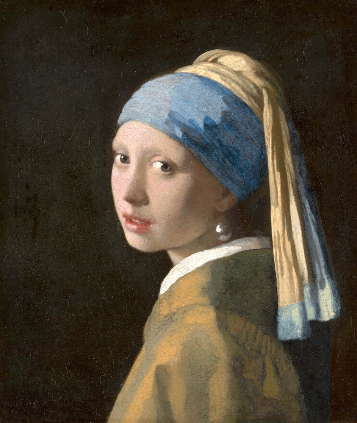 Johannes Vermeer - İNci Küpeli Kız