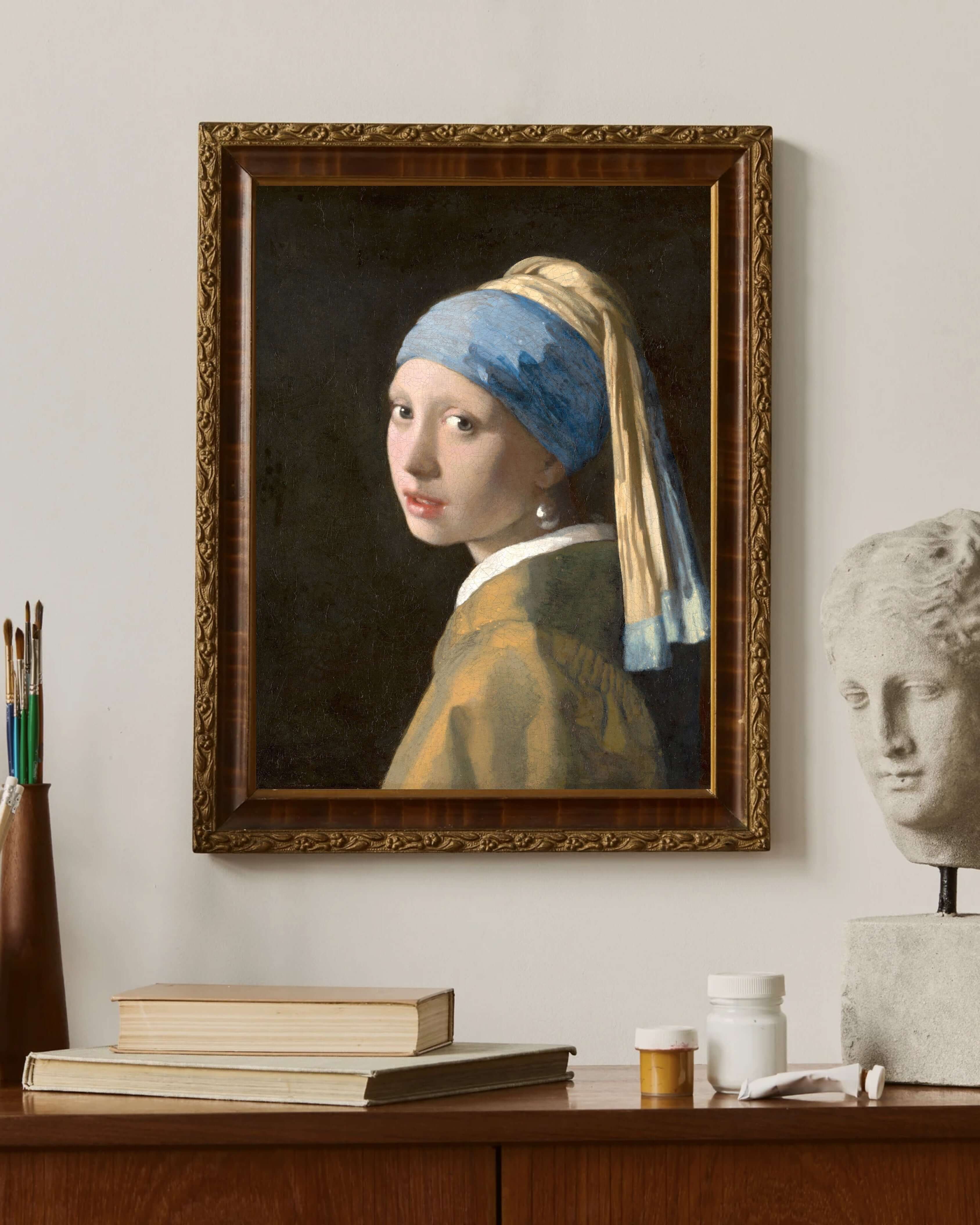 Johannes Vermeer - İNci Küpeli Kız