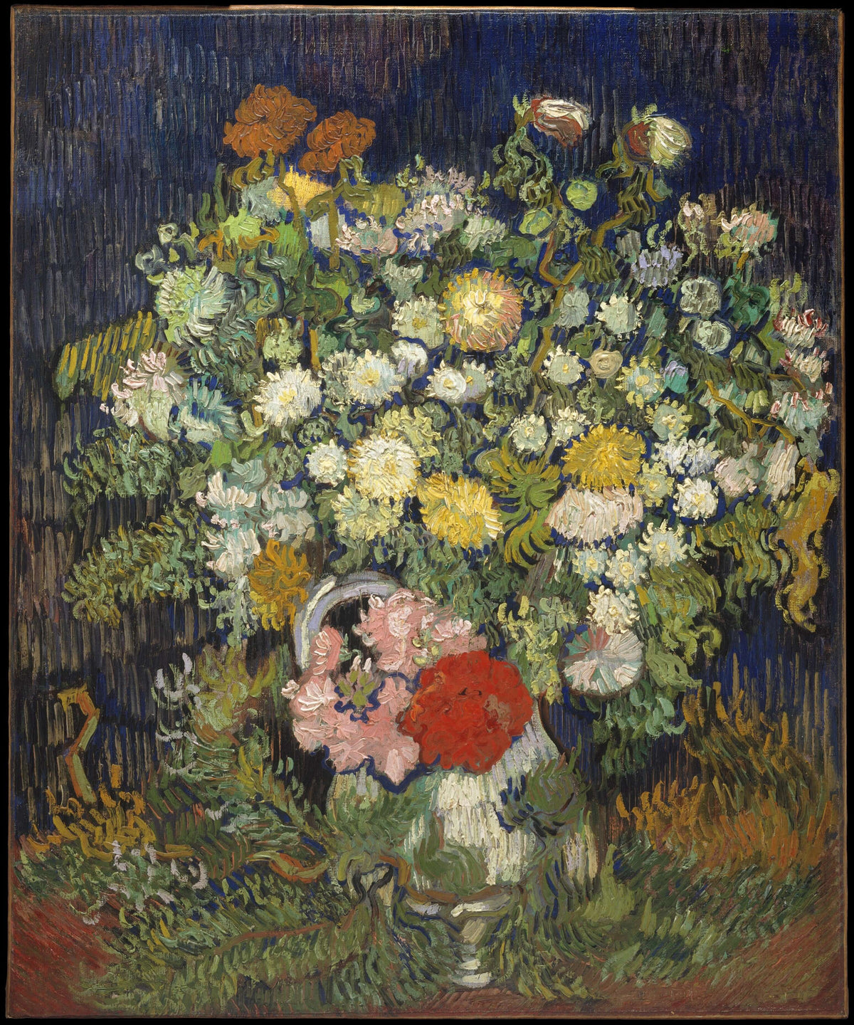 Vincent Van Gogh - Vazodaki Çiçek Demeti