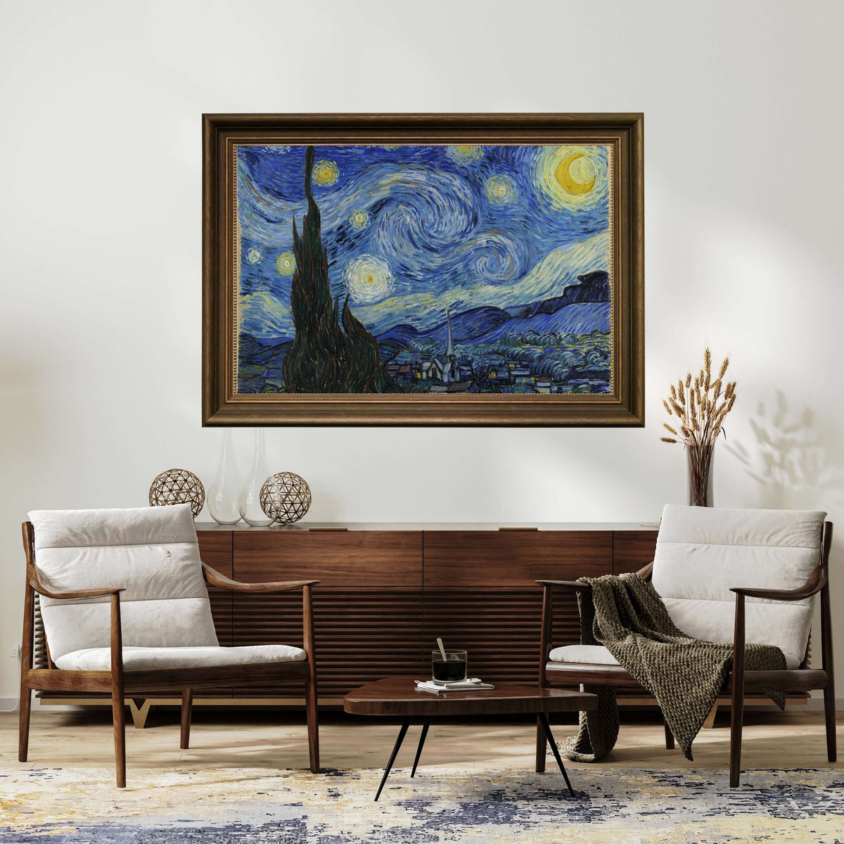 Vincent Van Gogh - Yıldızlı Gece