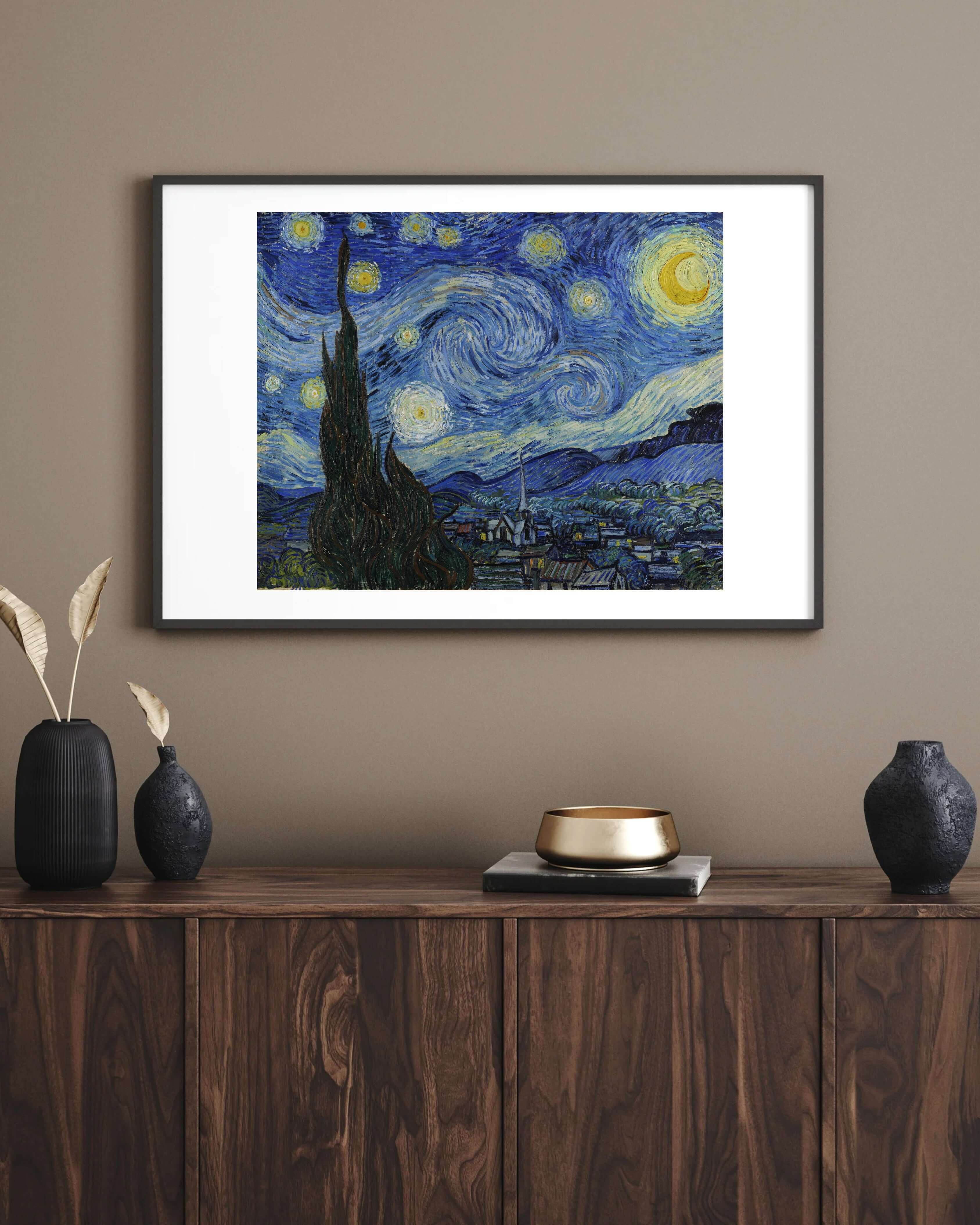 Vincent Van Gogh - Yıldızlı Gece