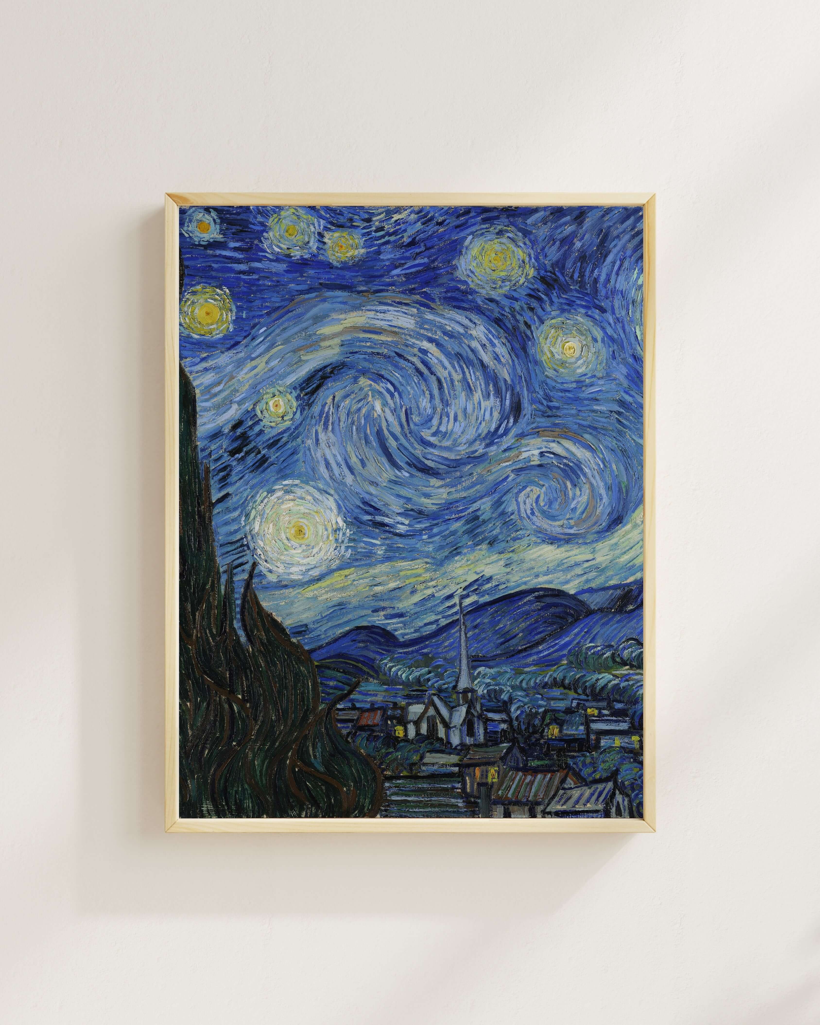 Vincent Van Gogh - Yıldızlı Gece
