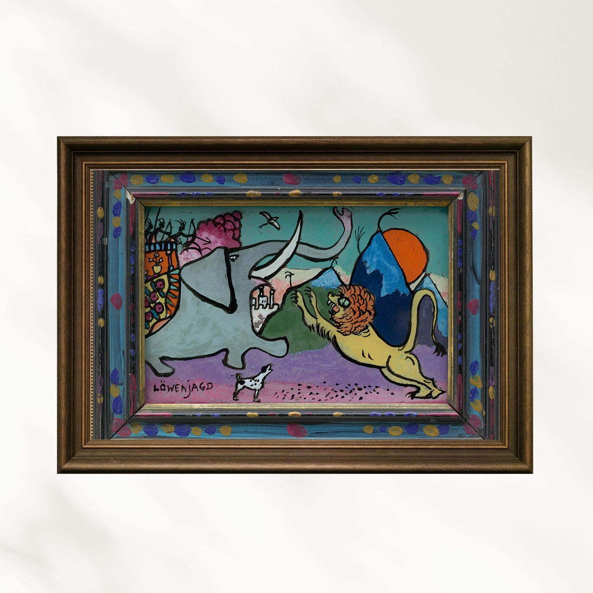Wassily Kandinsky - Aslan Avı